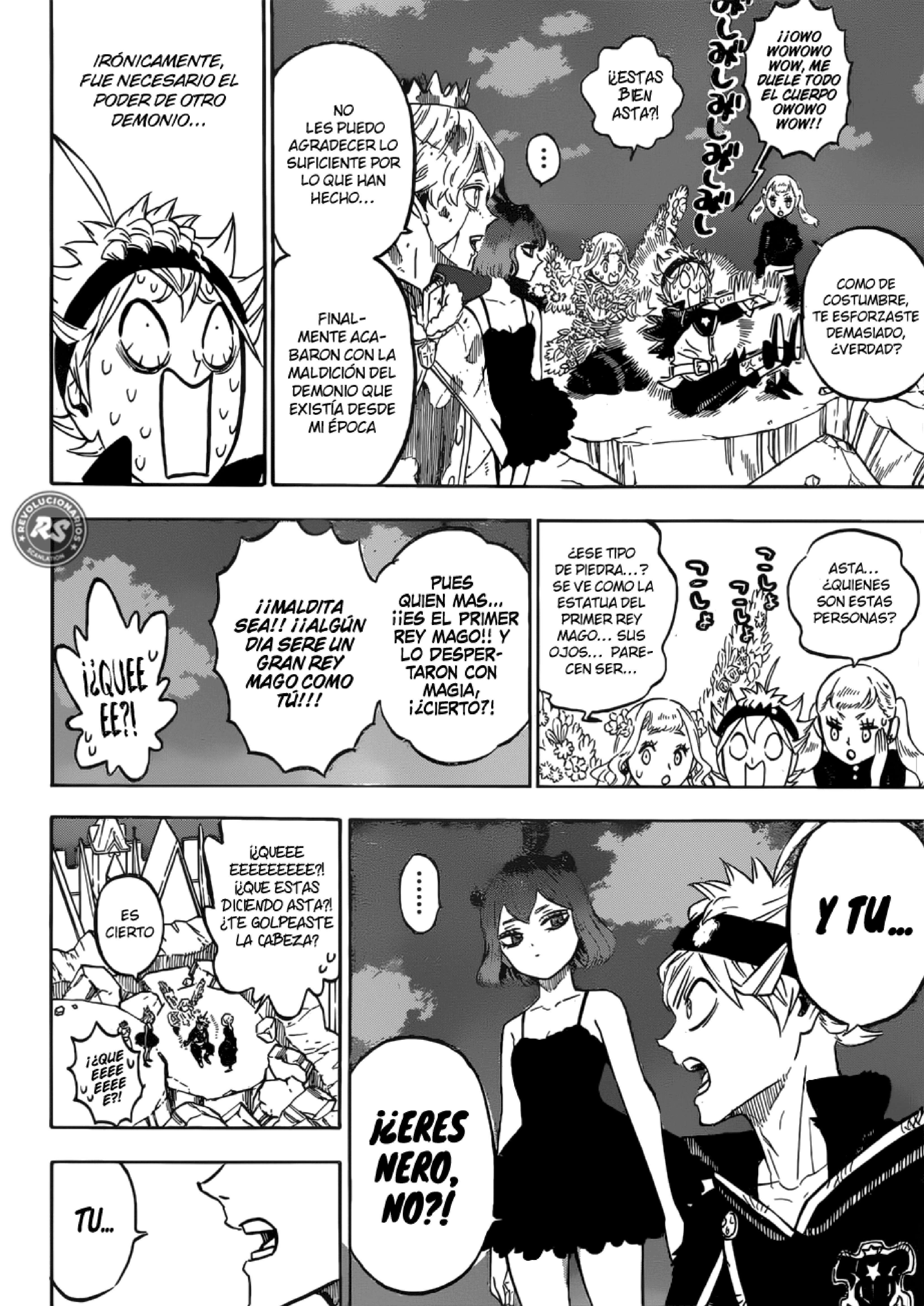 Read black Clover es Manga Online