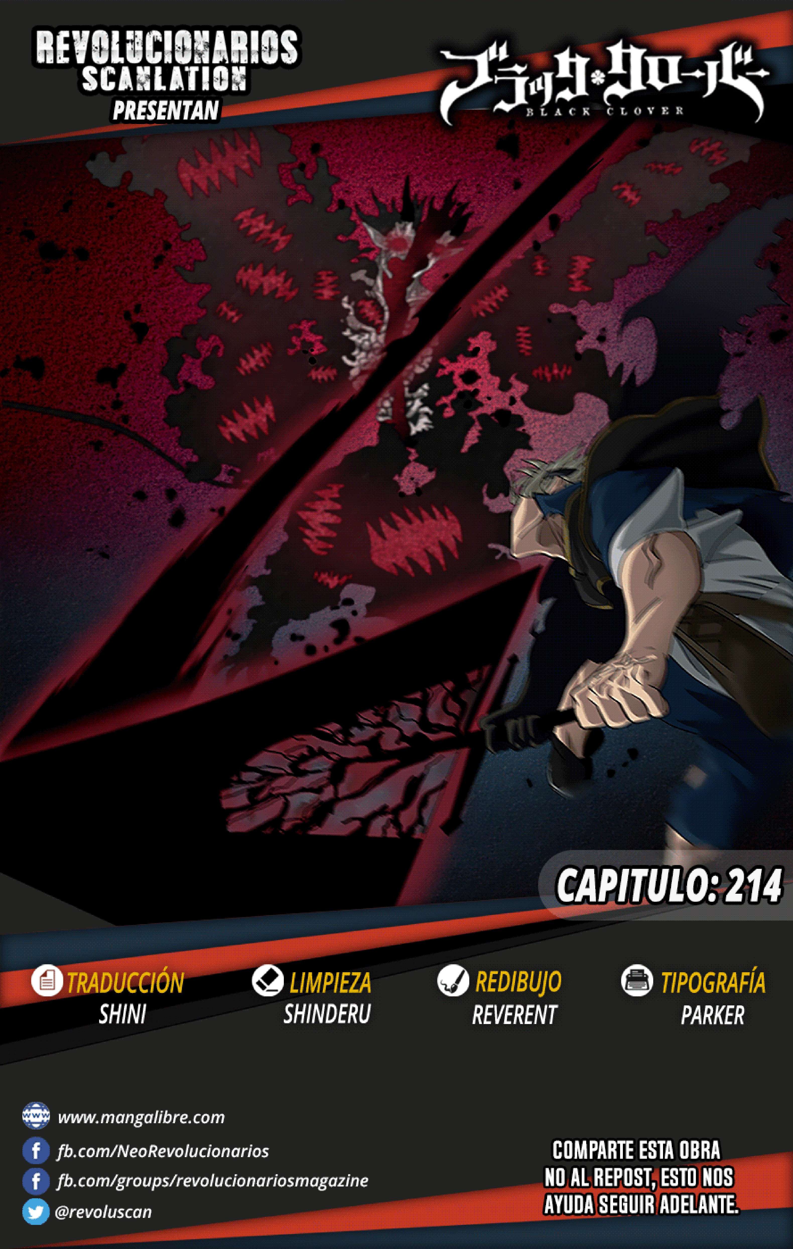 Read black Clover es Manga Online