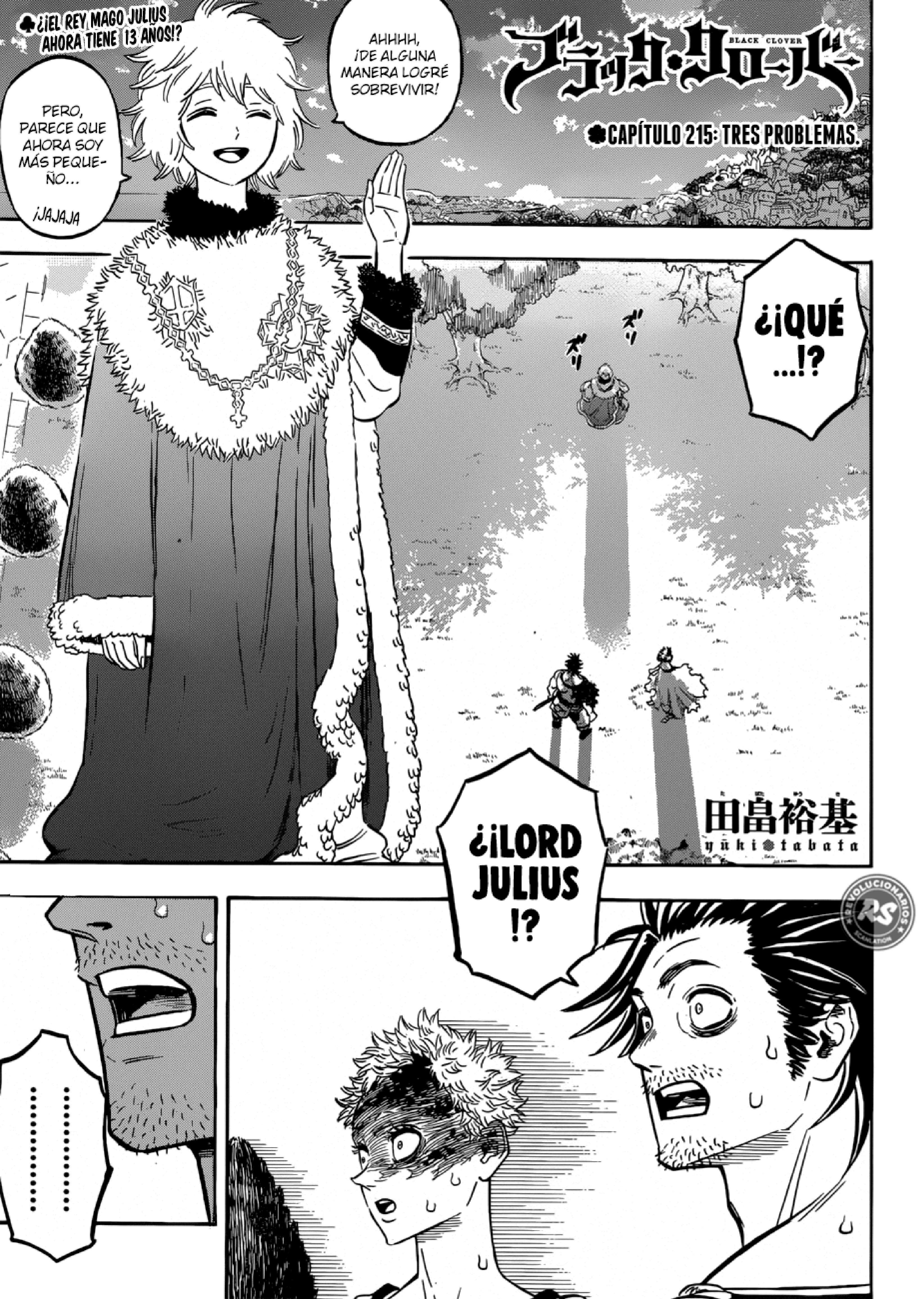 Read black Clover es Manga Online