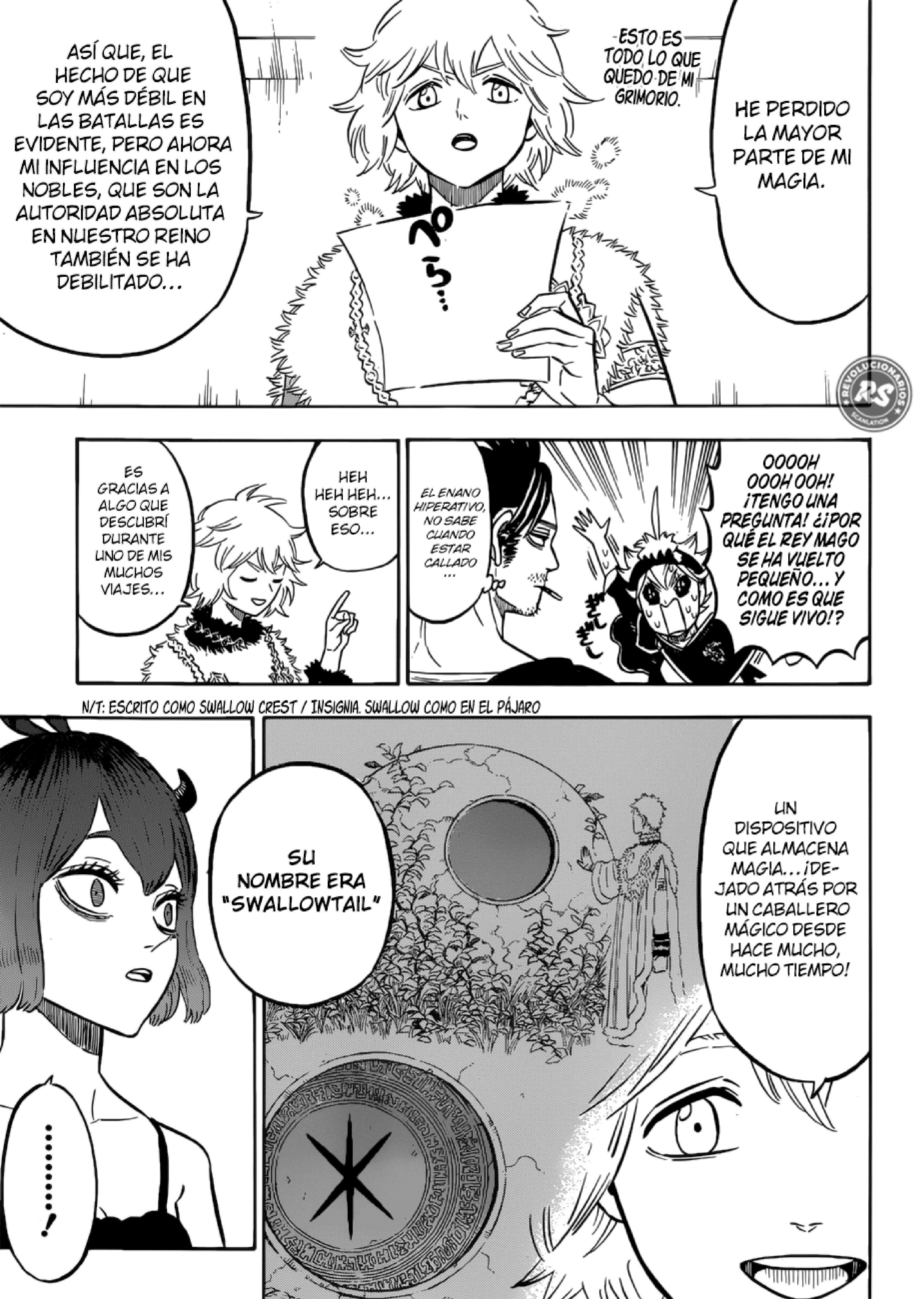 Read black Clover es Manga Online