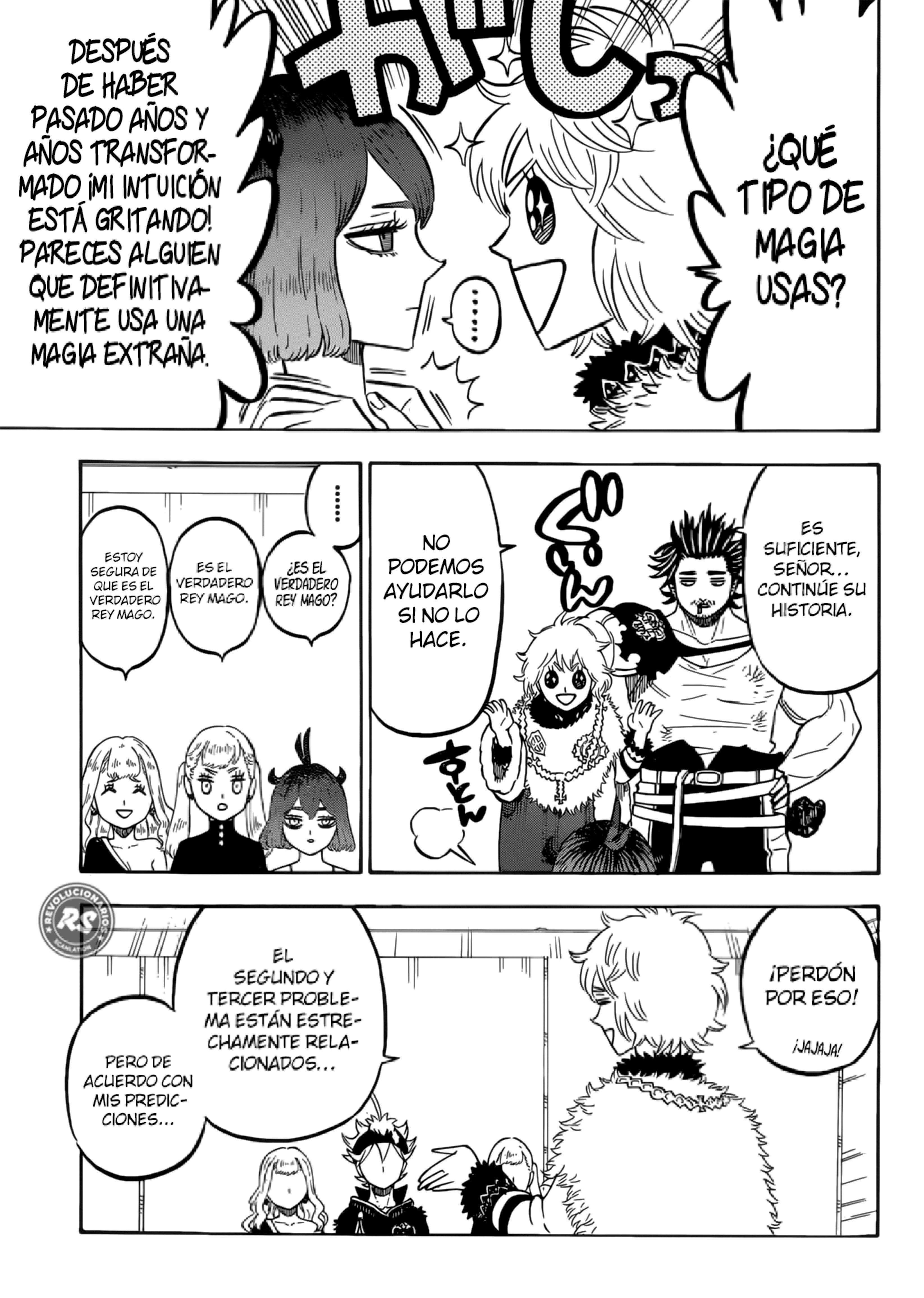 Read black Clover es Manga Online