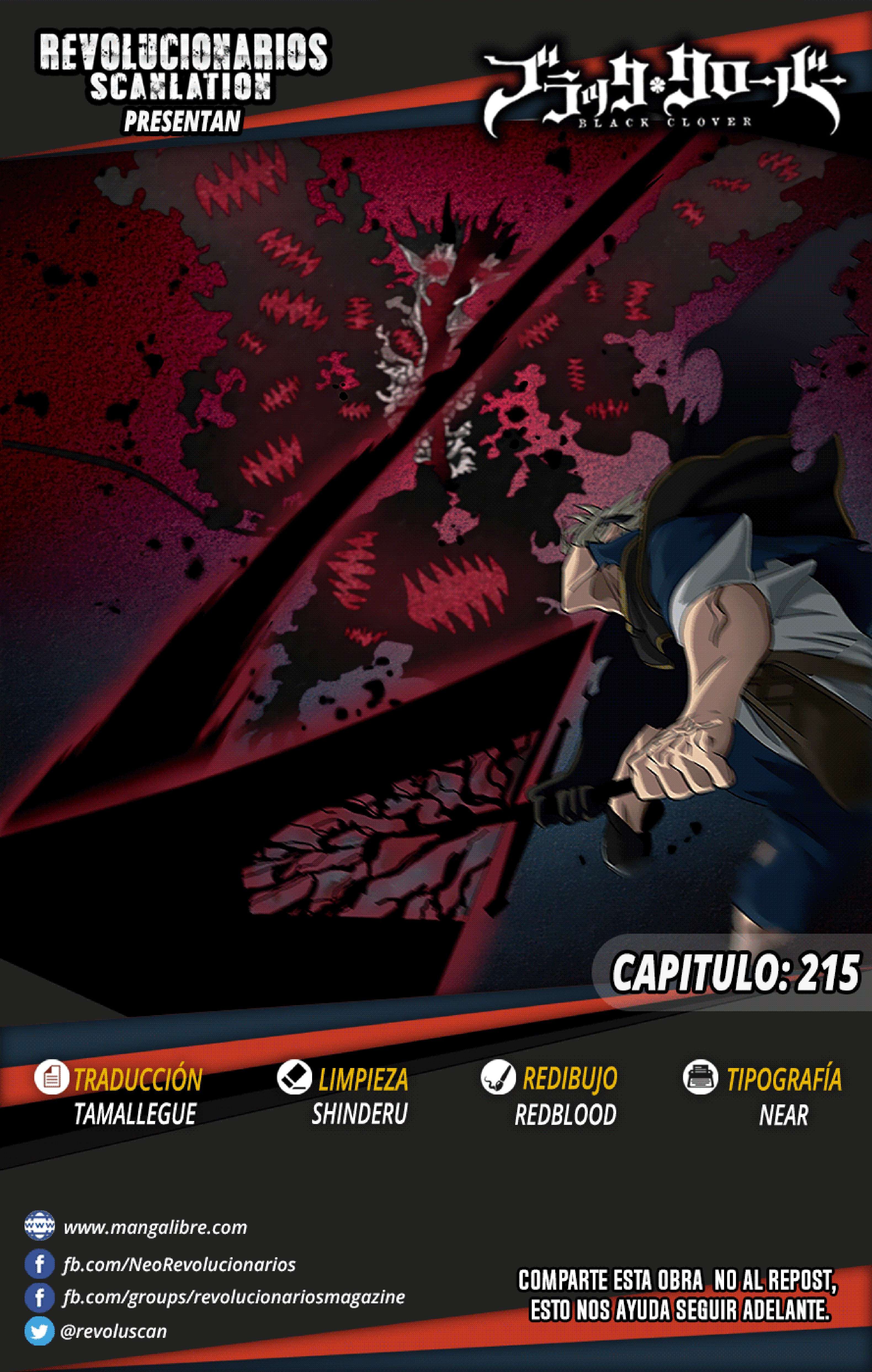 Read black Clover es Manga Online