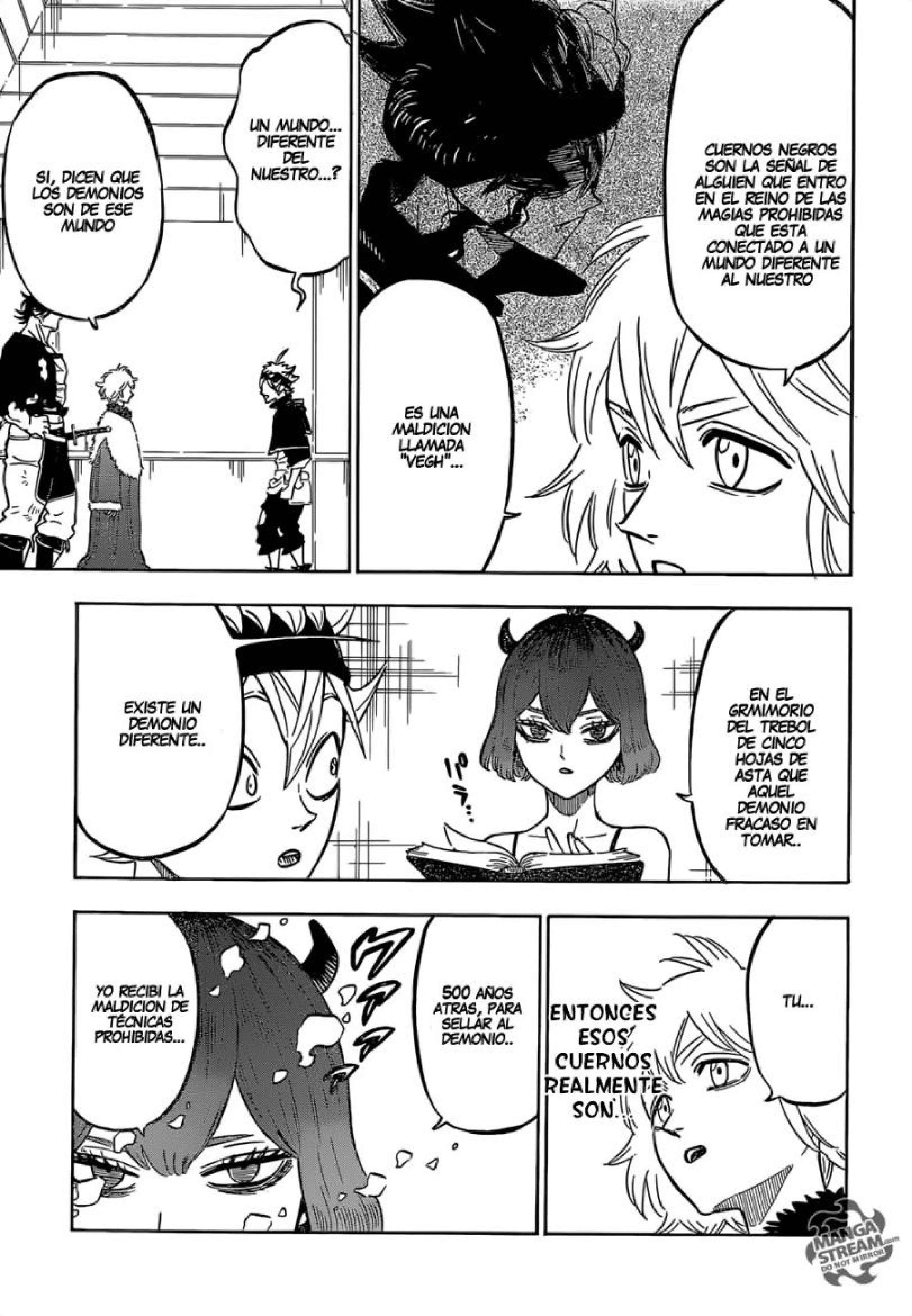 Read black Clover es Manga Online