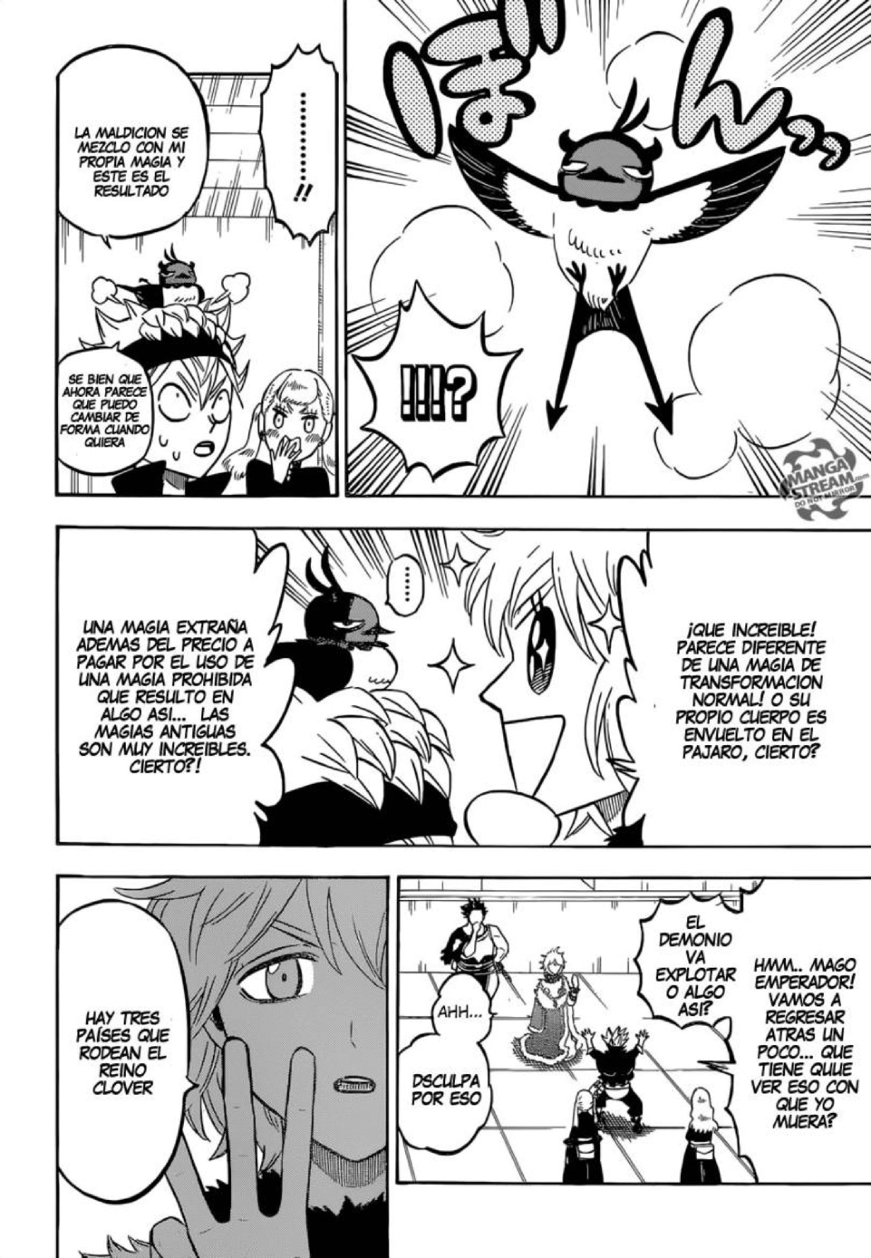 Read black Clover es Manga Online