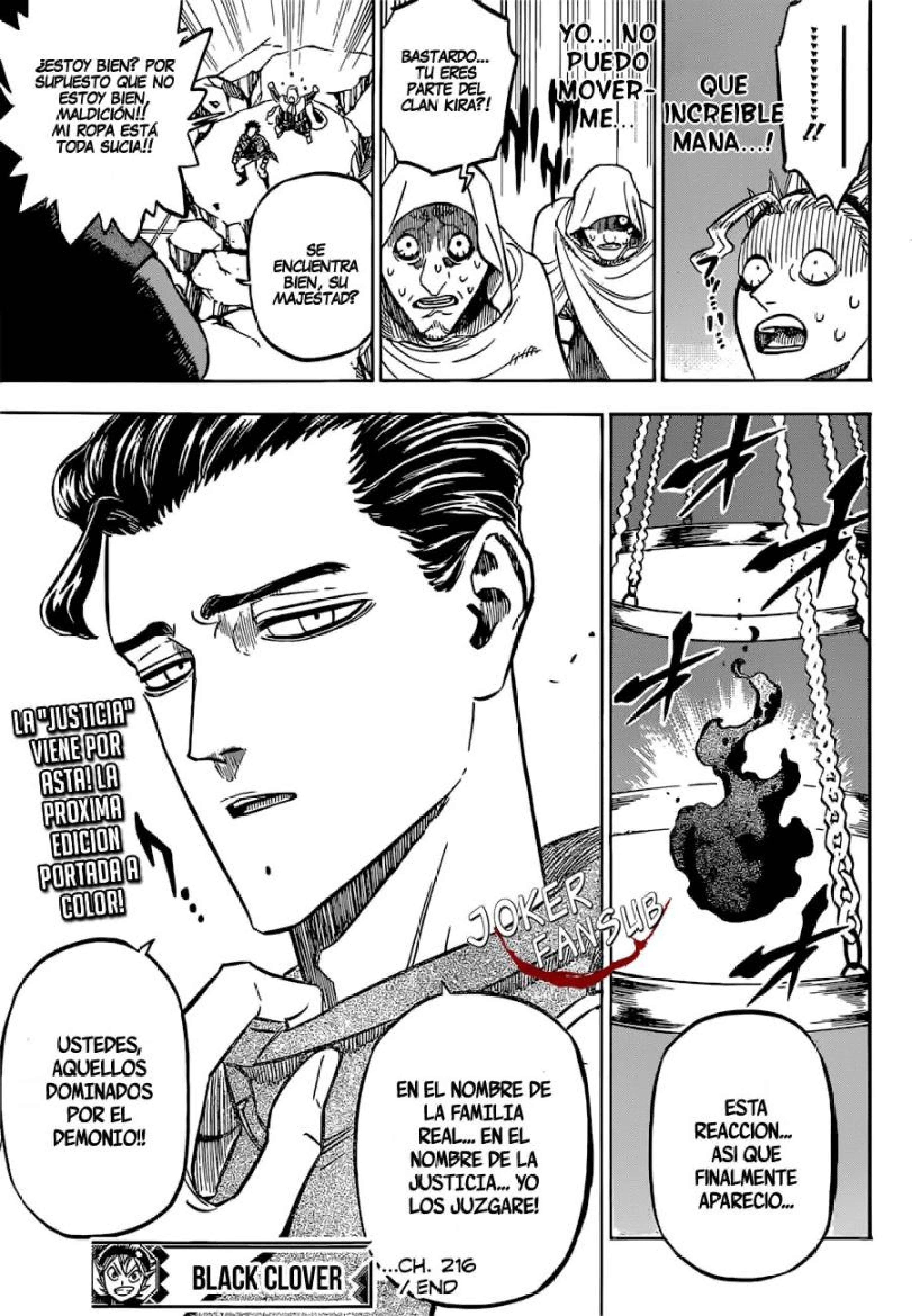 Read black Clover es Manga Online