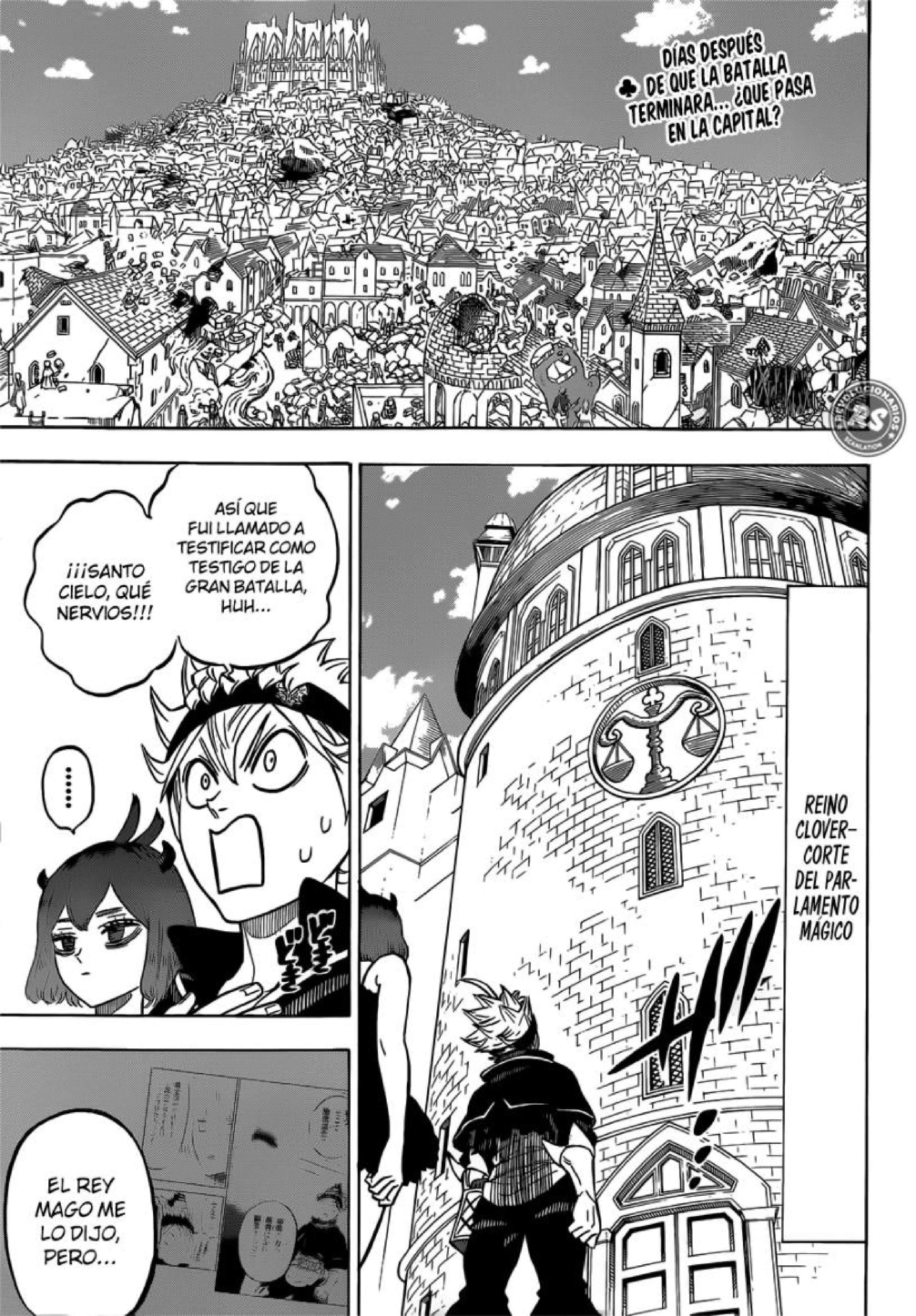 Read black Clover es Manga Online