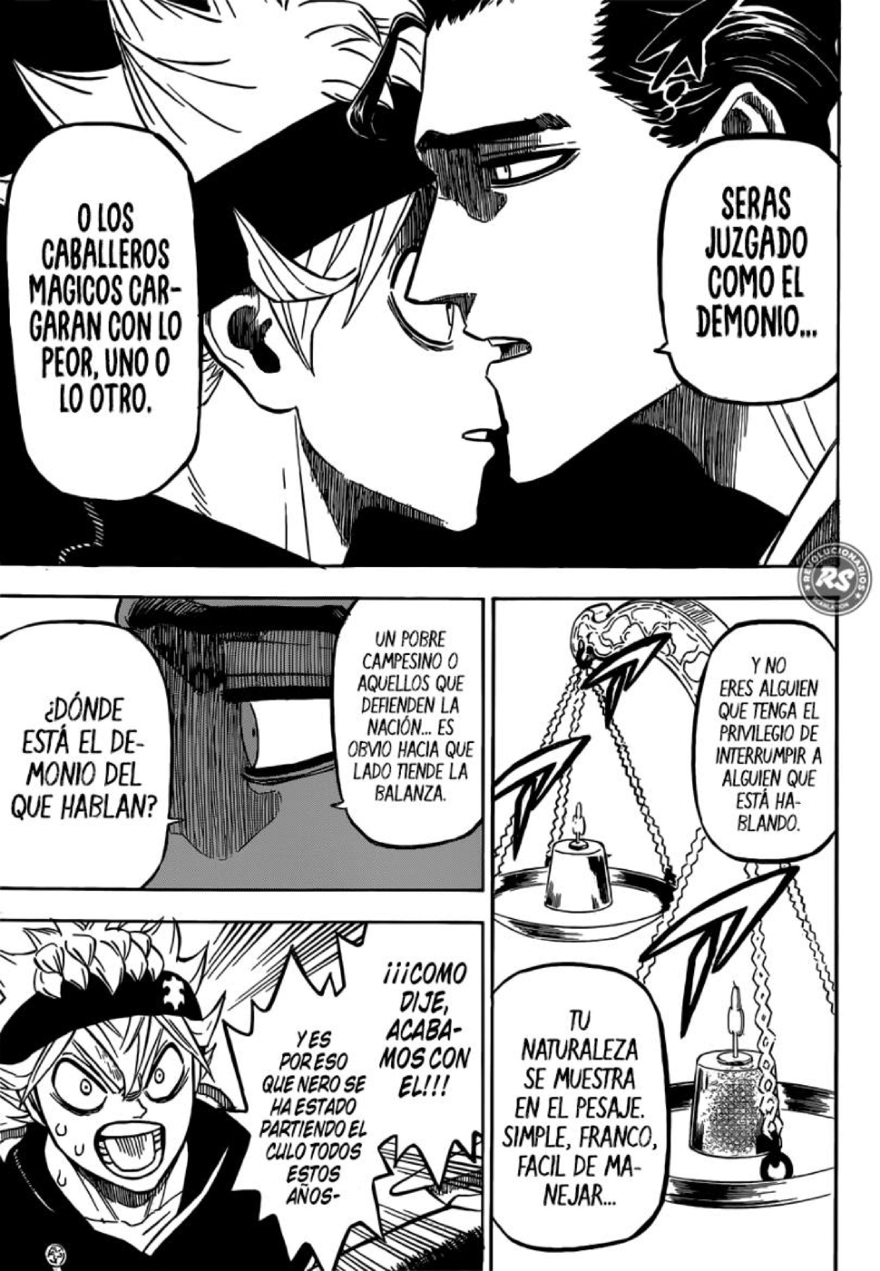Read black Clover es Manga Online