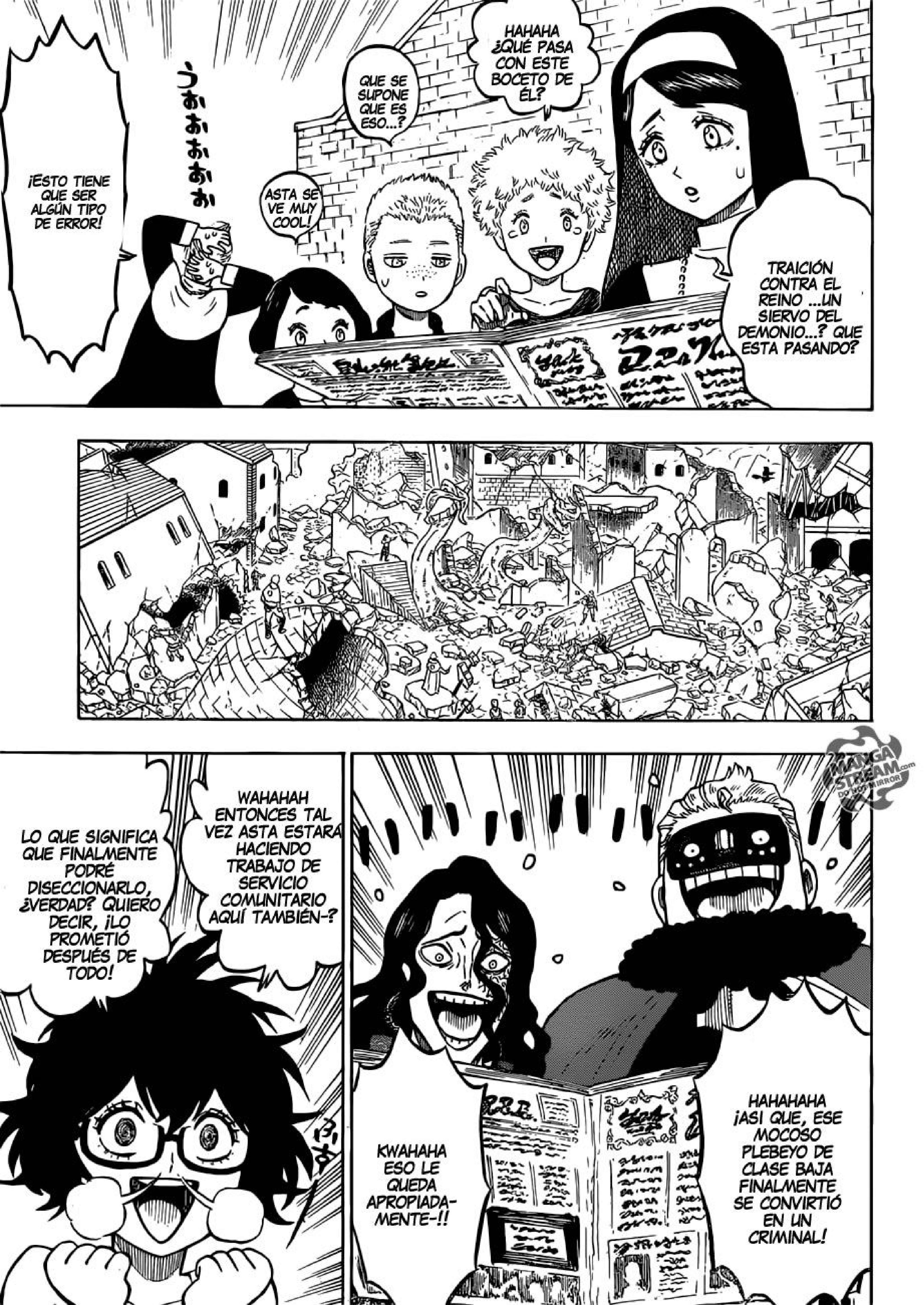 Read black Clover es Manga Online
