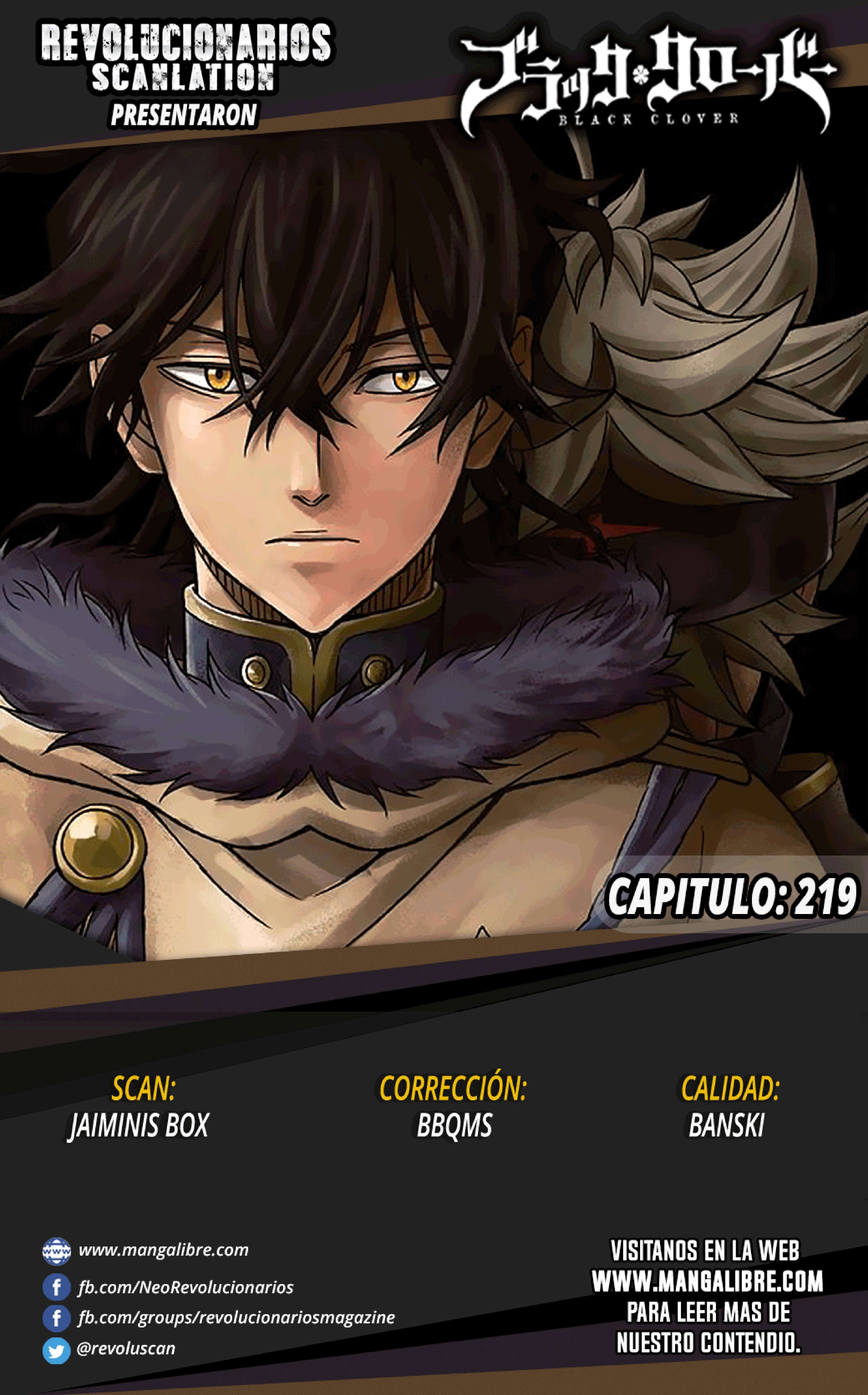 Read black Clover es Manga Online