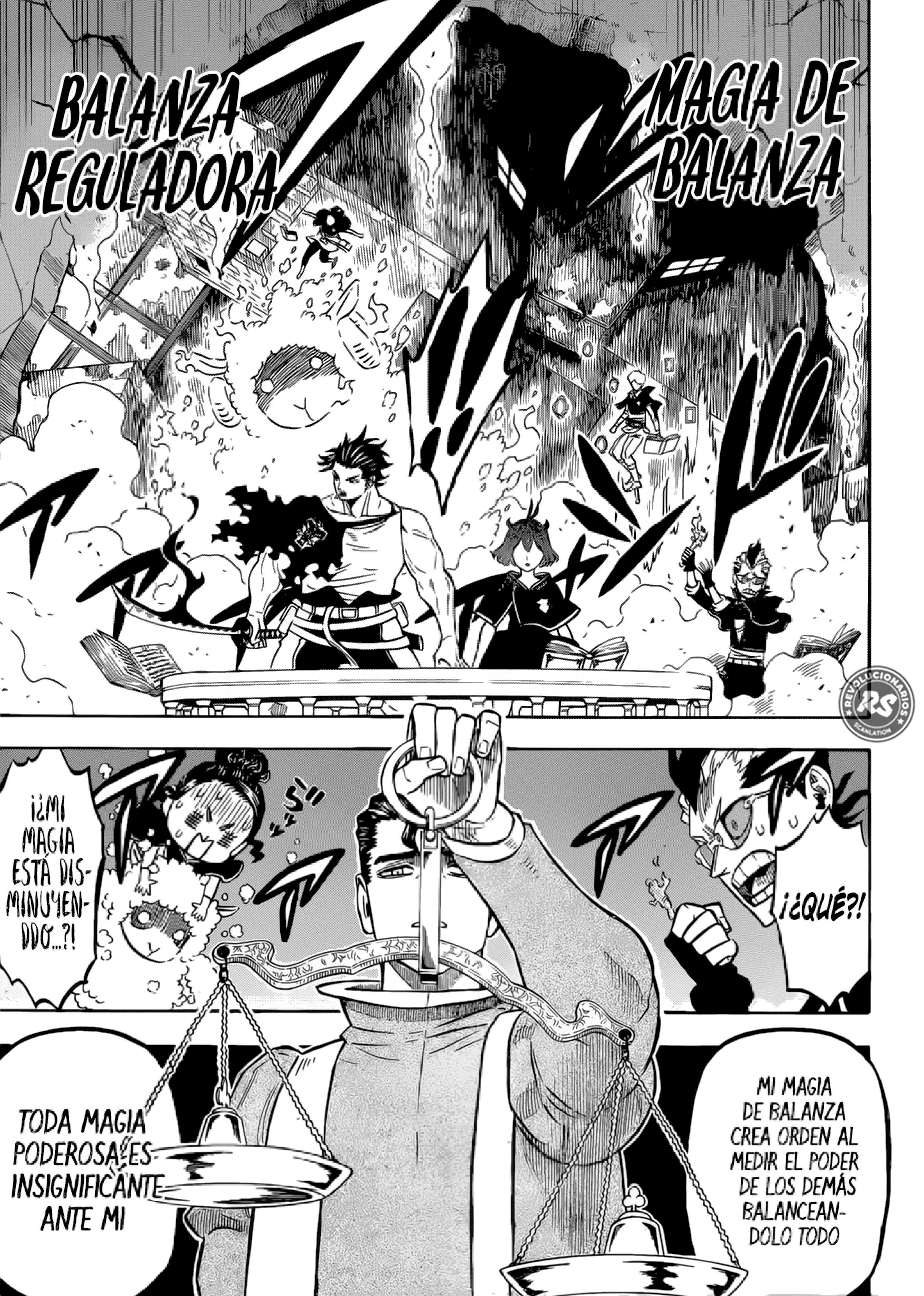 Read black Clover es Manga Online