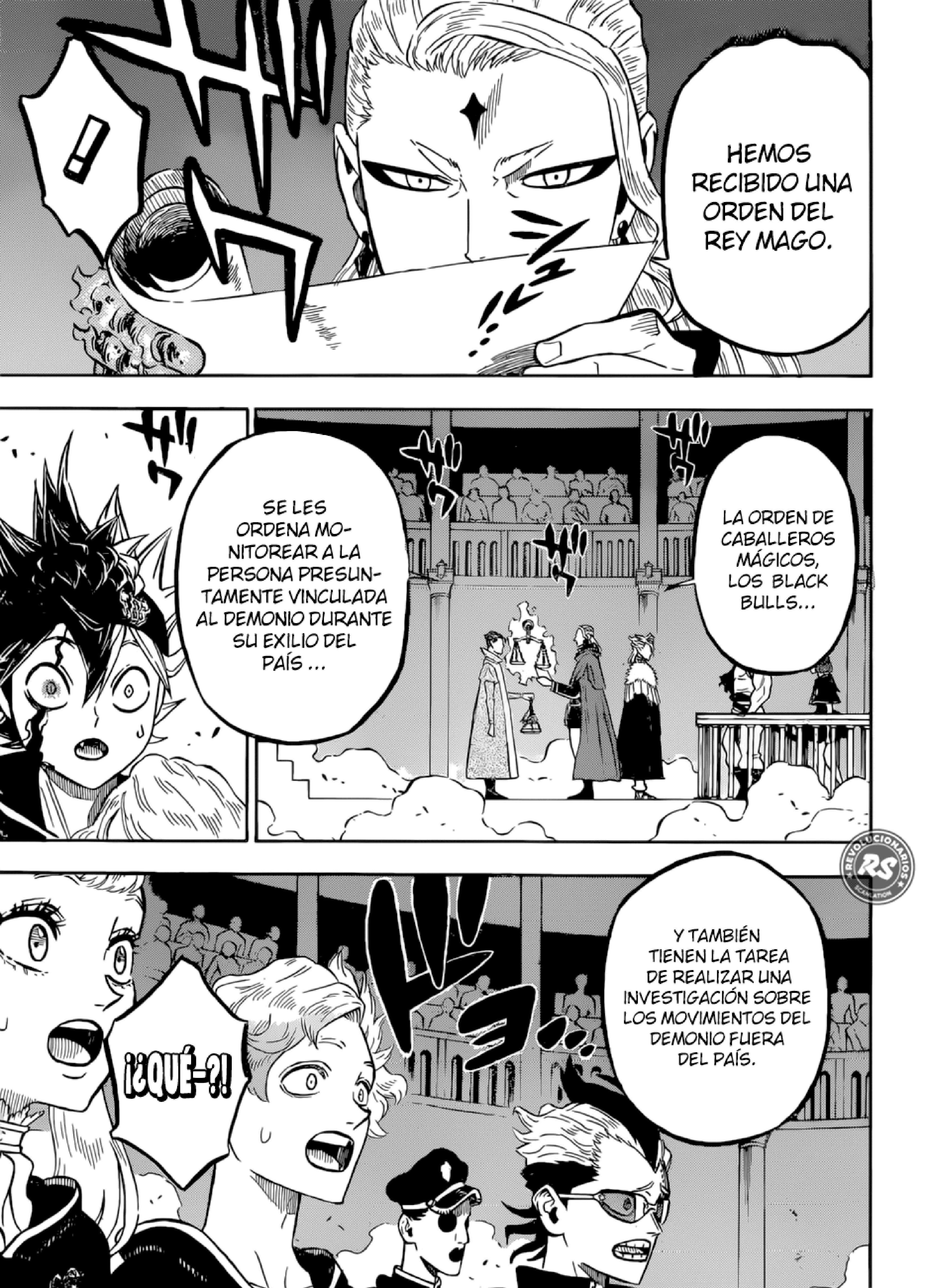 Read black Clover es Manga Online