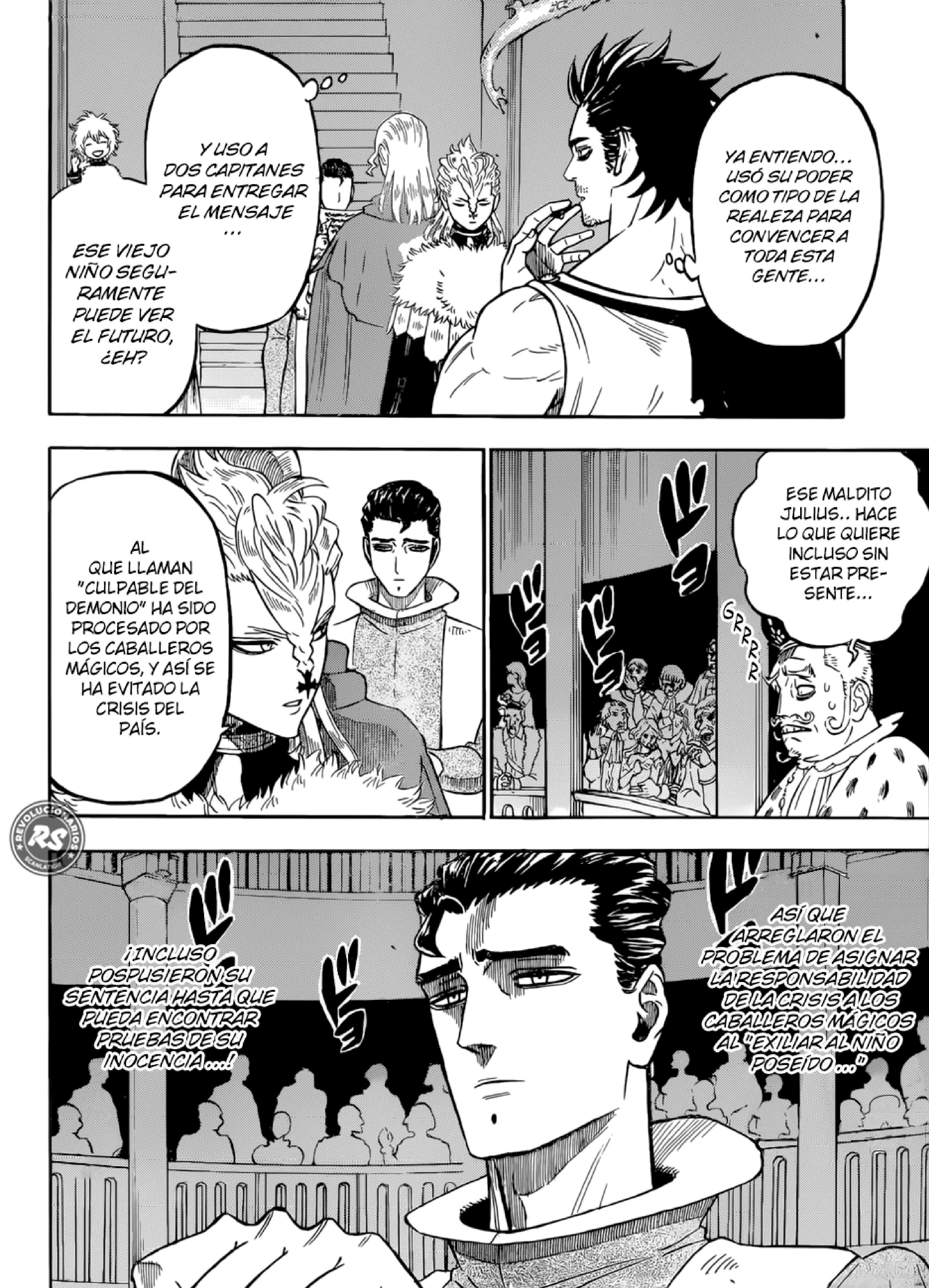 Read black Clover es Manga Online
