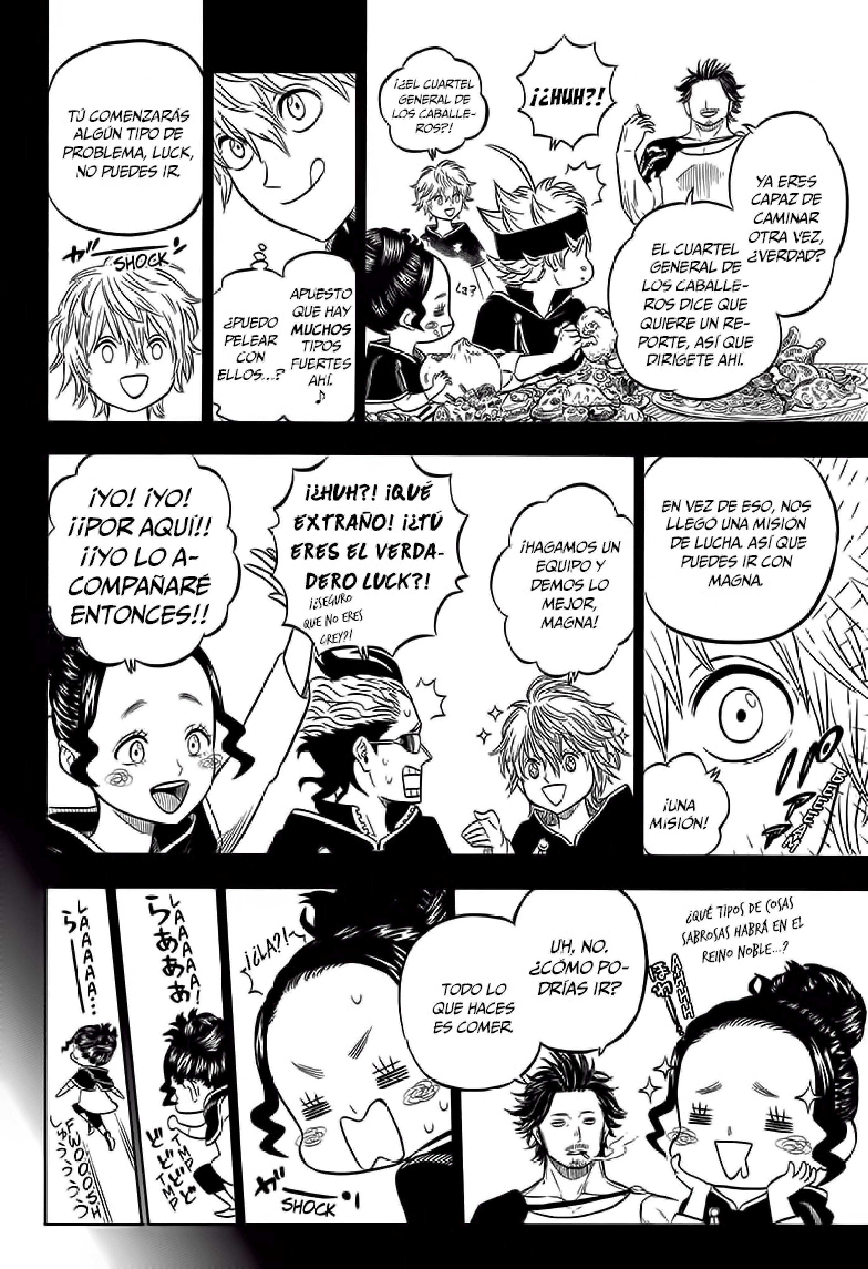 Read black Clover es Manga Online