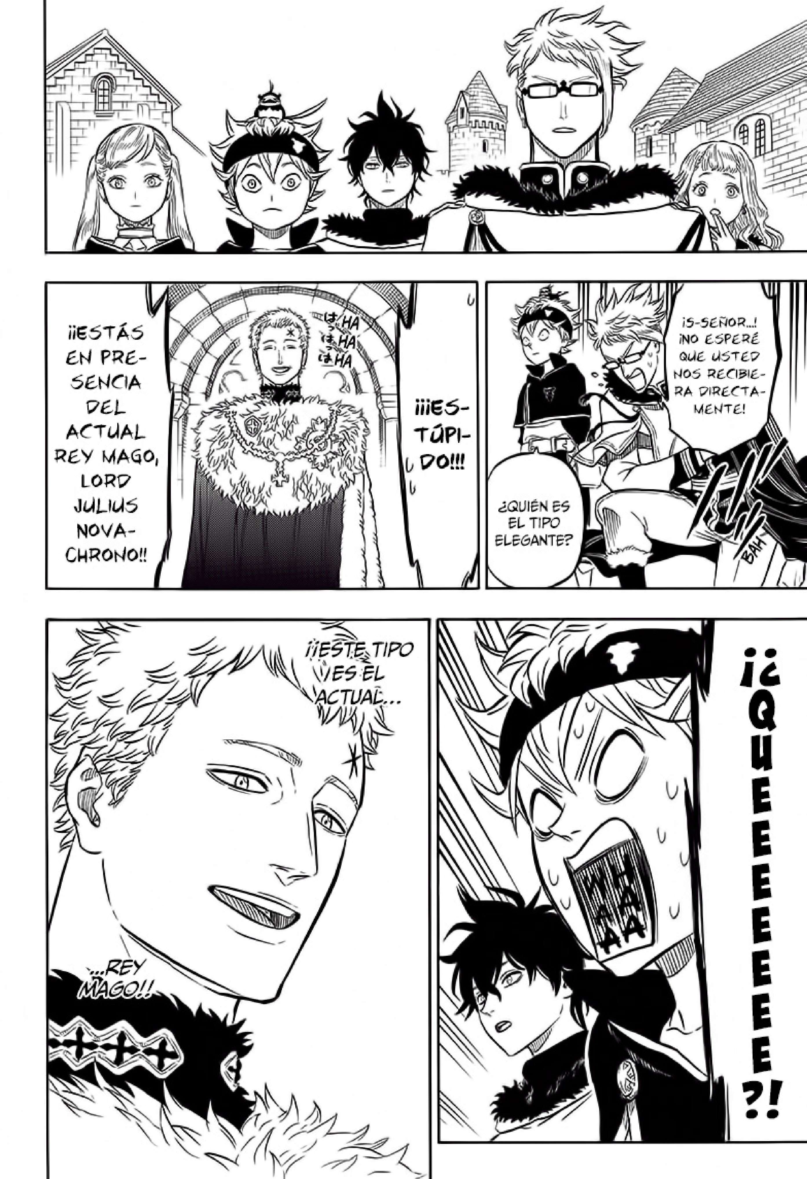 Read black Clover es Manga Online