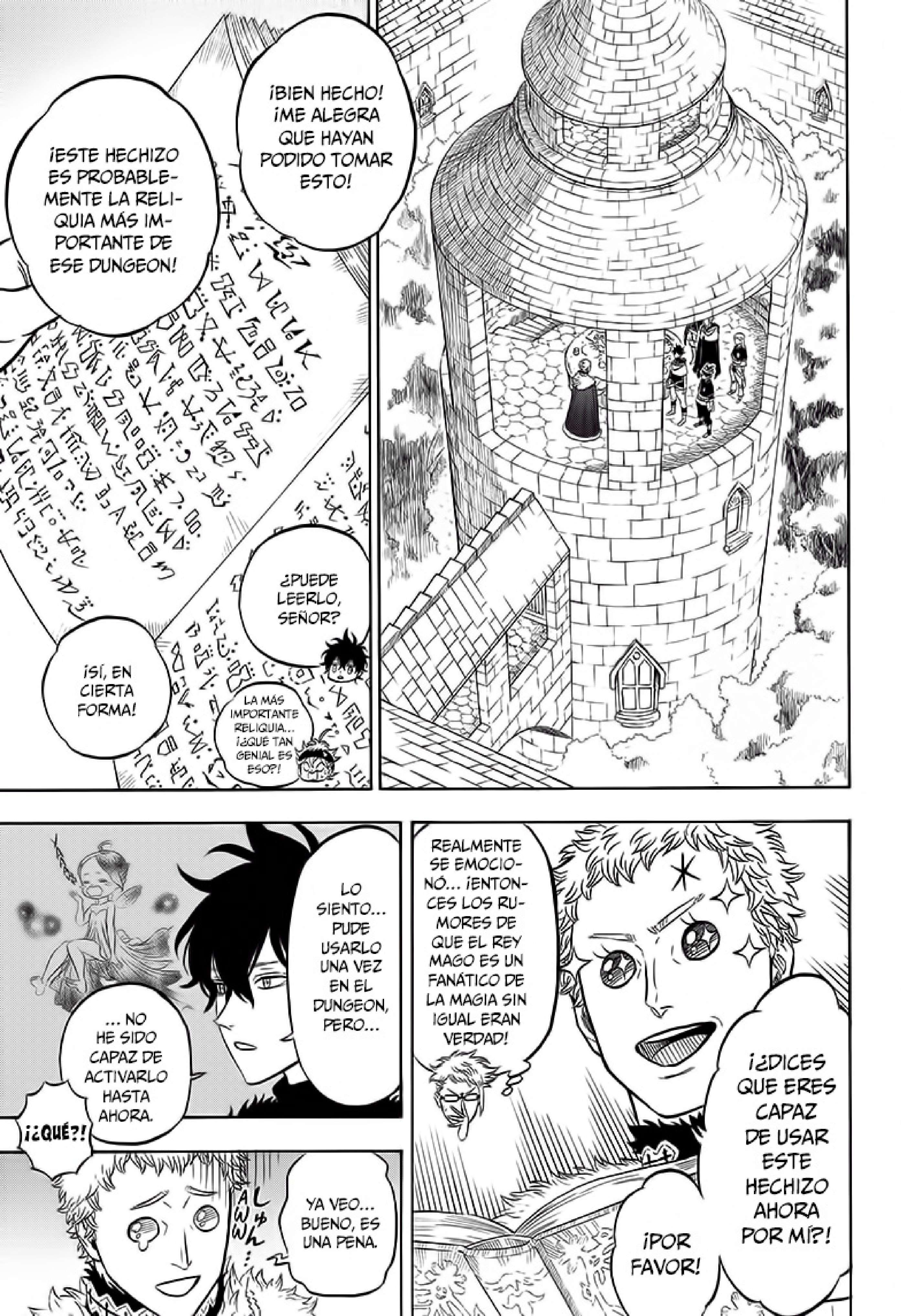 Read black Clover es Manga Online