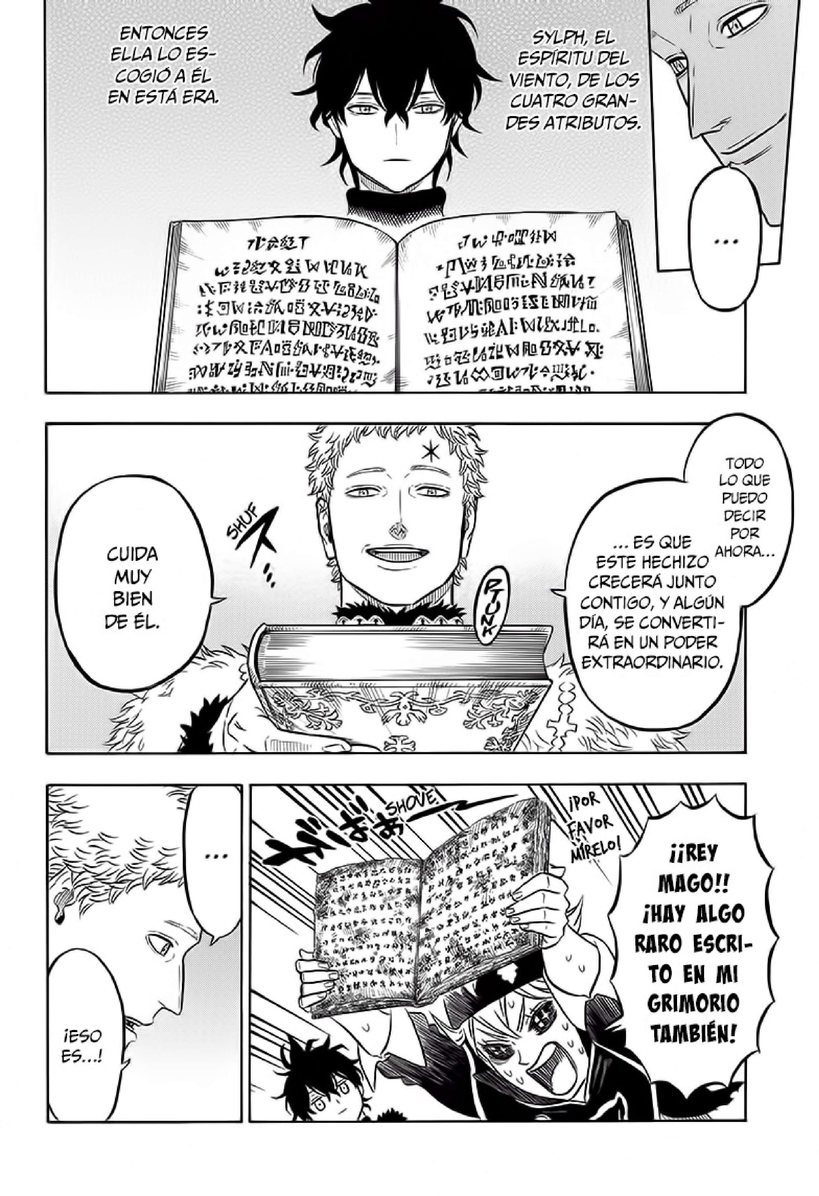 Read black Clover es Manga Online