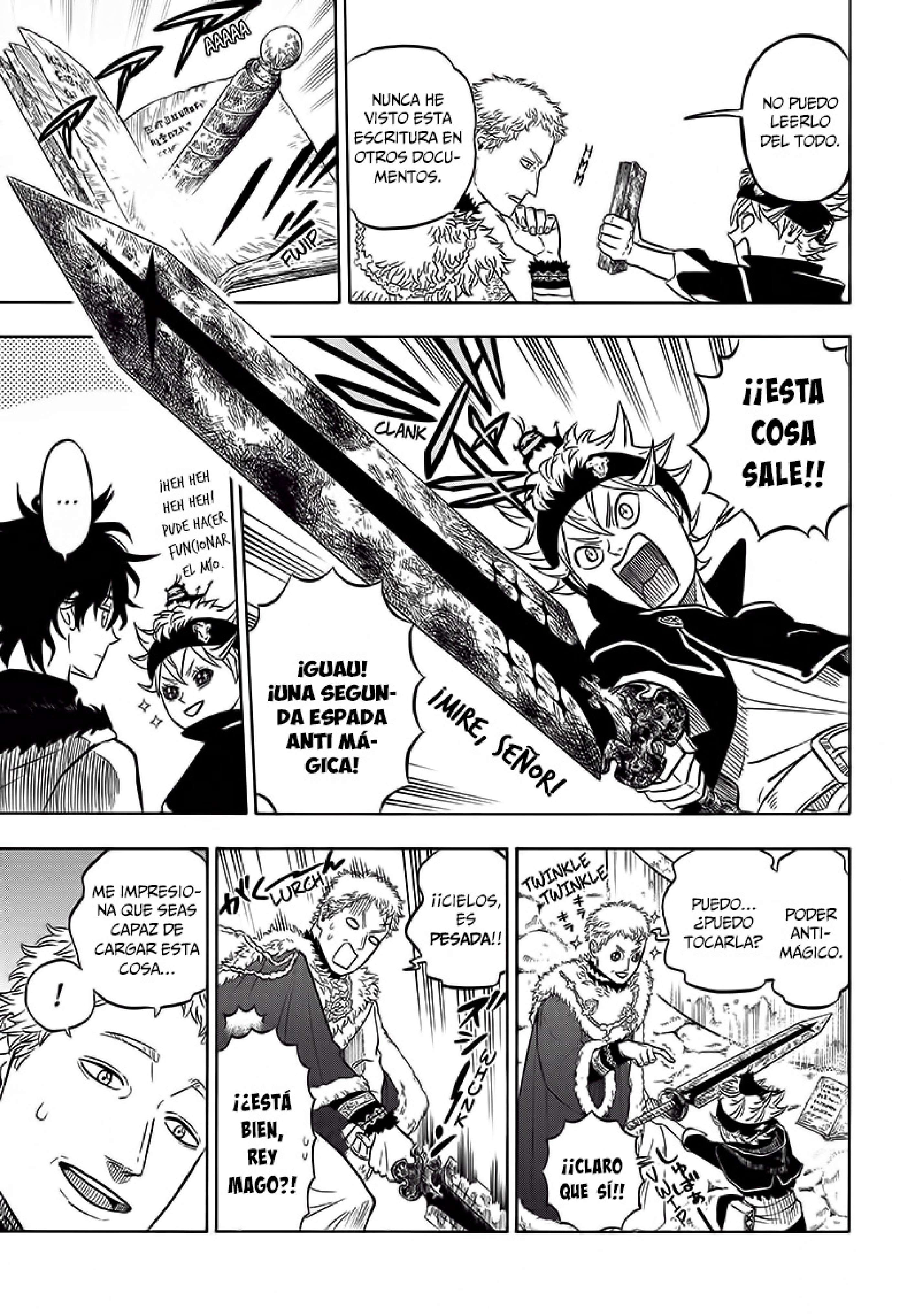 Read black Clover es Manga Online