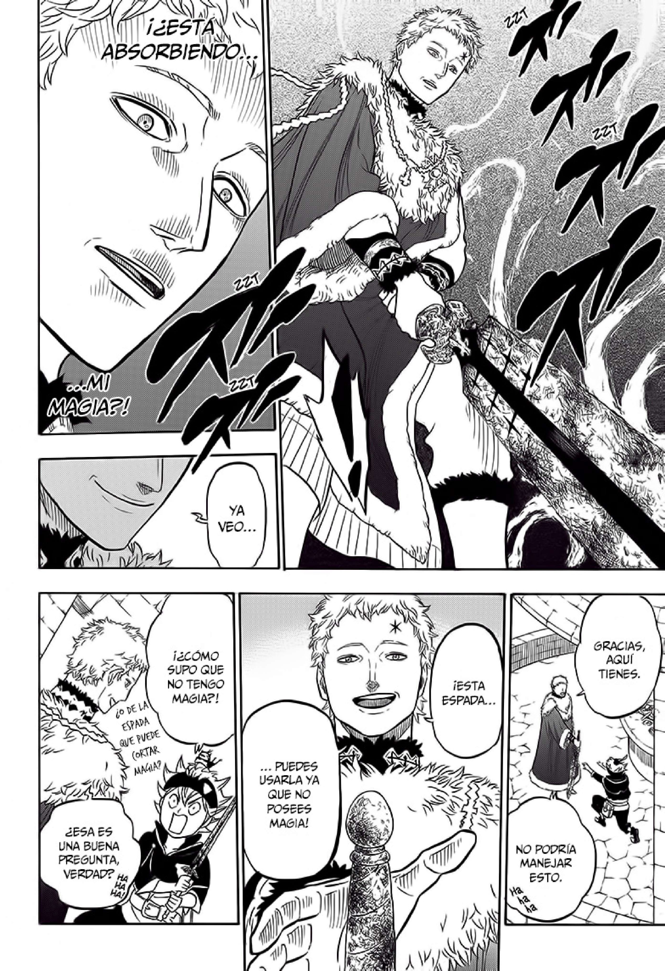 Read black Clover es Manga Online