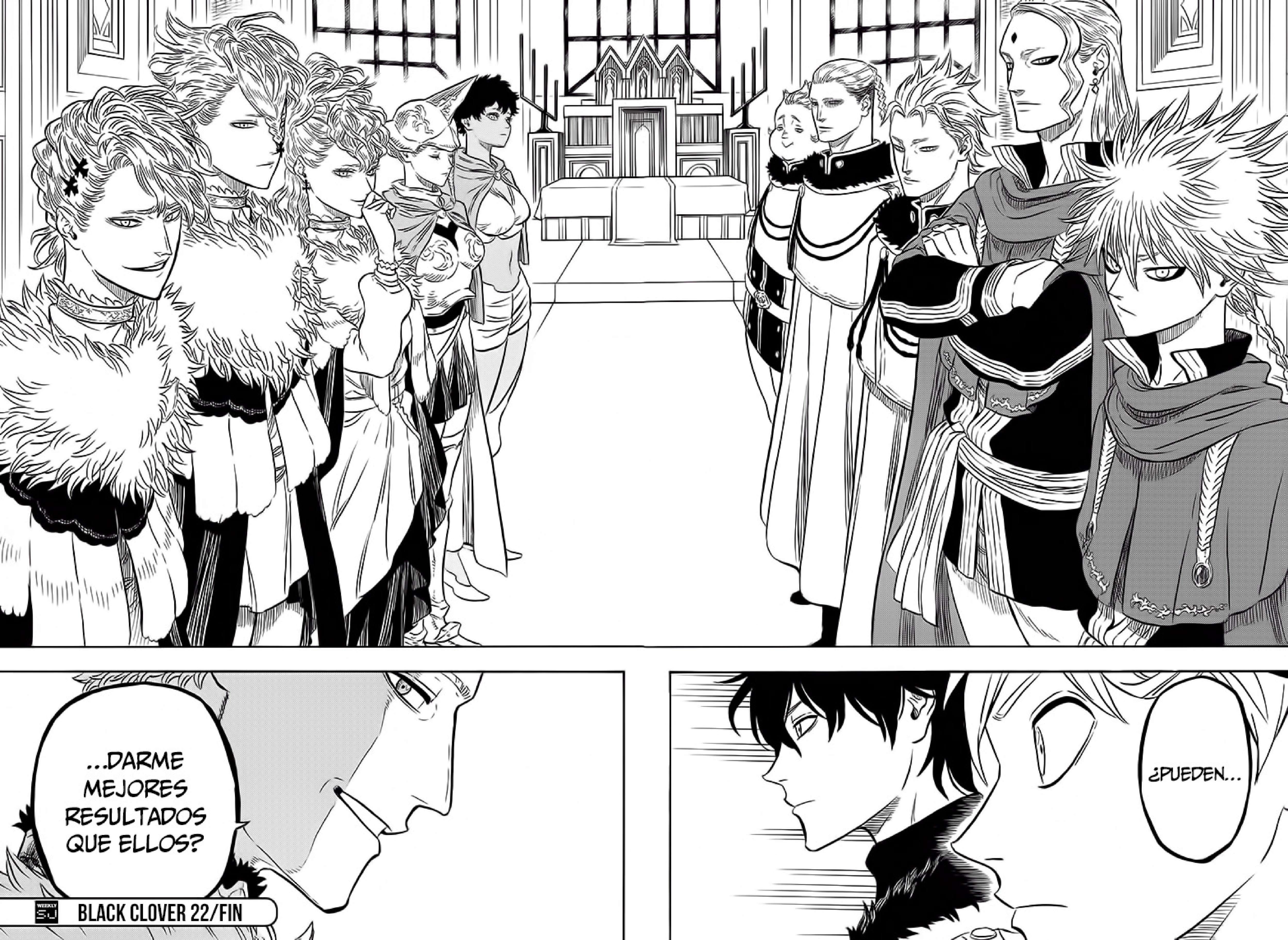Read black Clover es Manga Online
