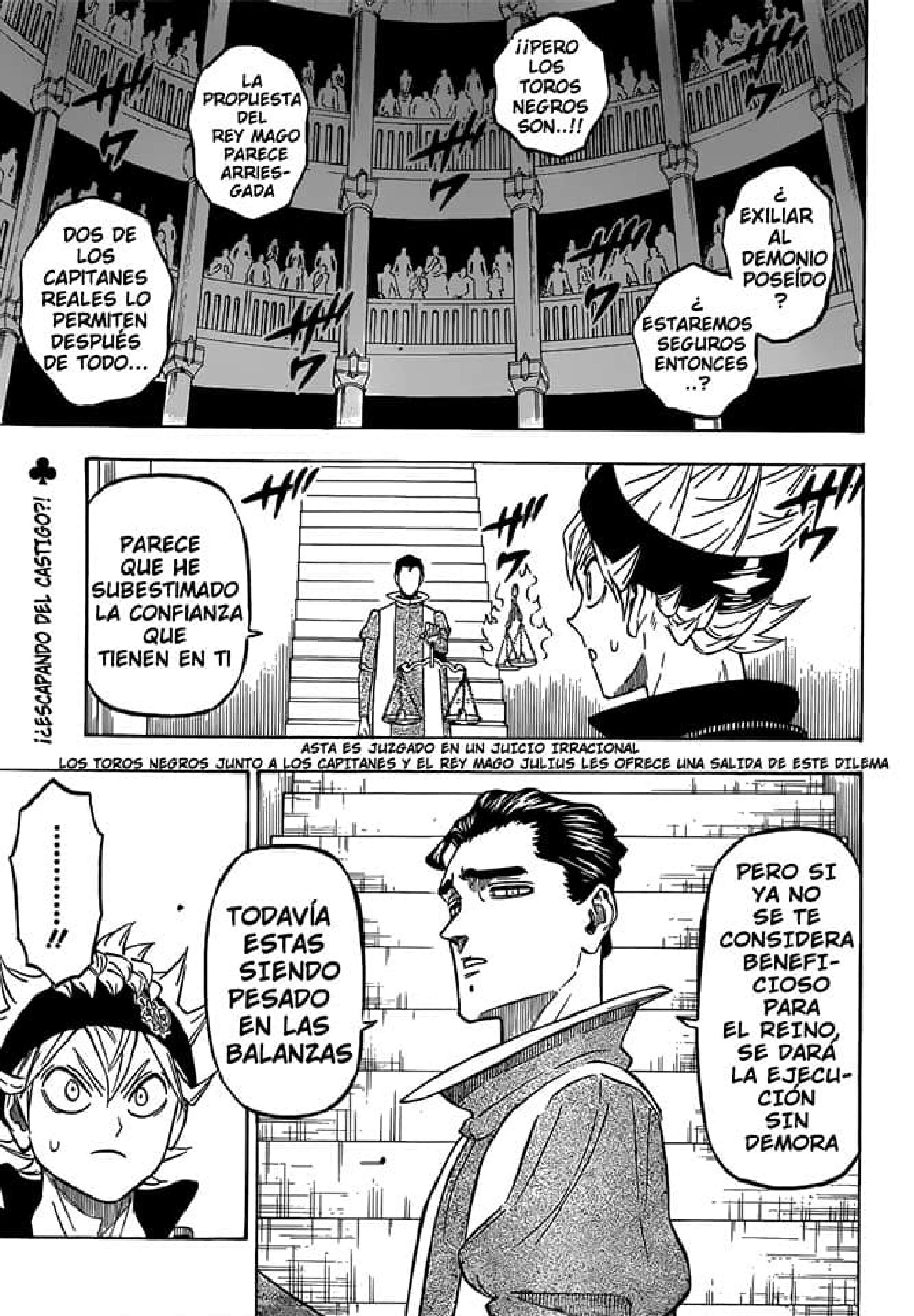 Read black Clover es Manga Online