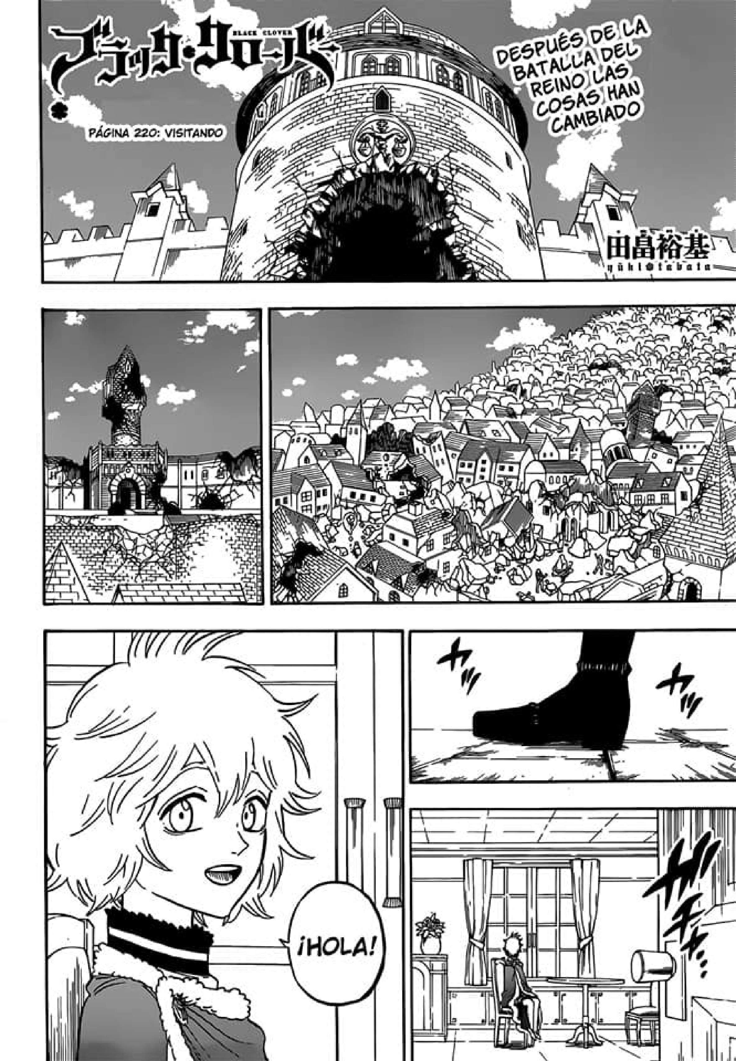Read black Clover es Manga Online
