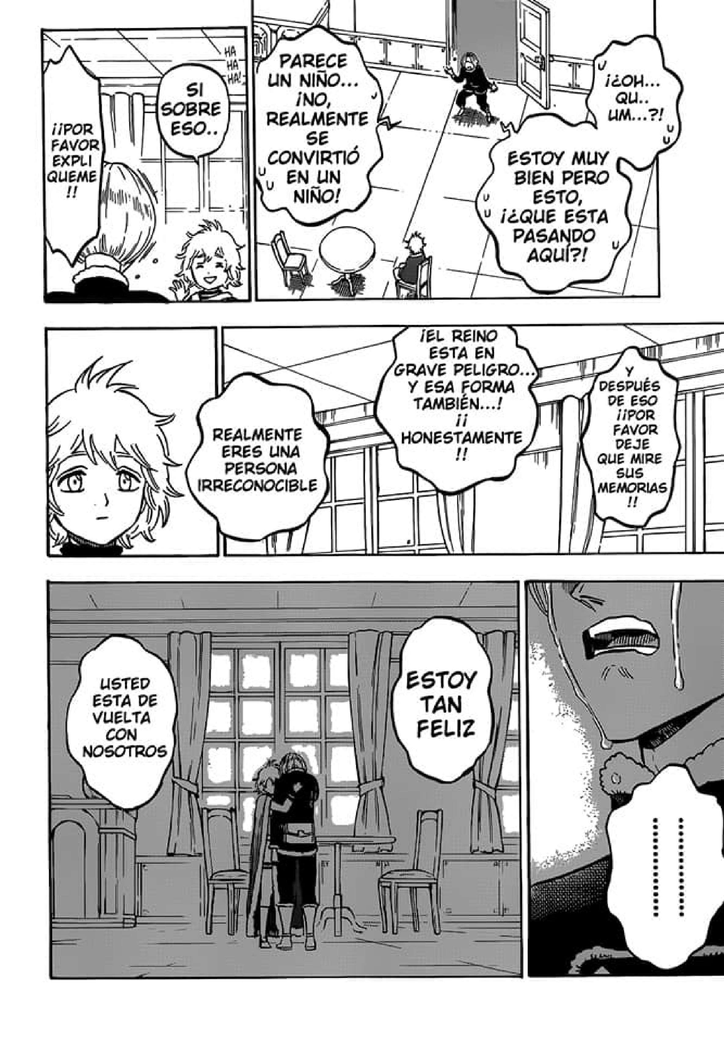 Read black Clover es Manga Online