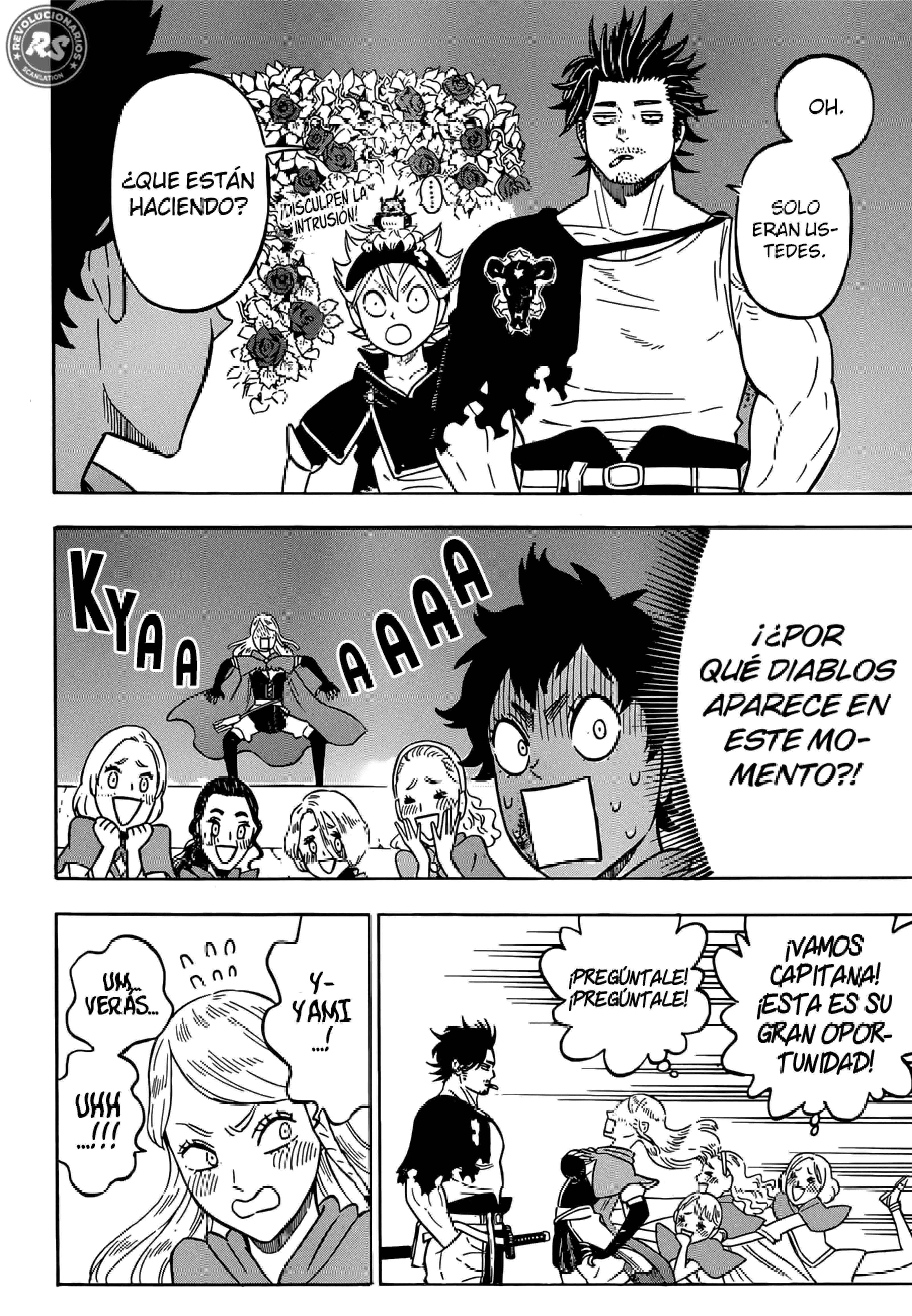 Read black Clover es Manga Online