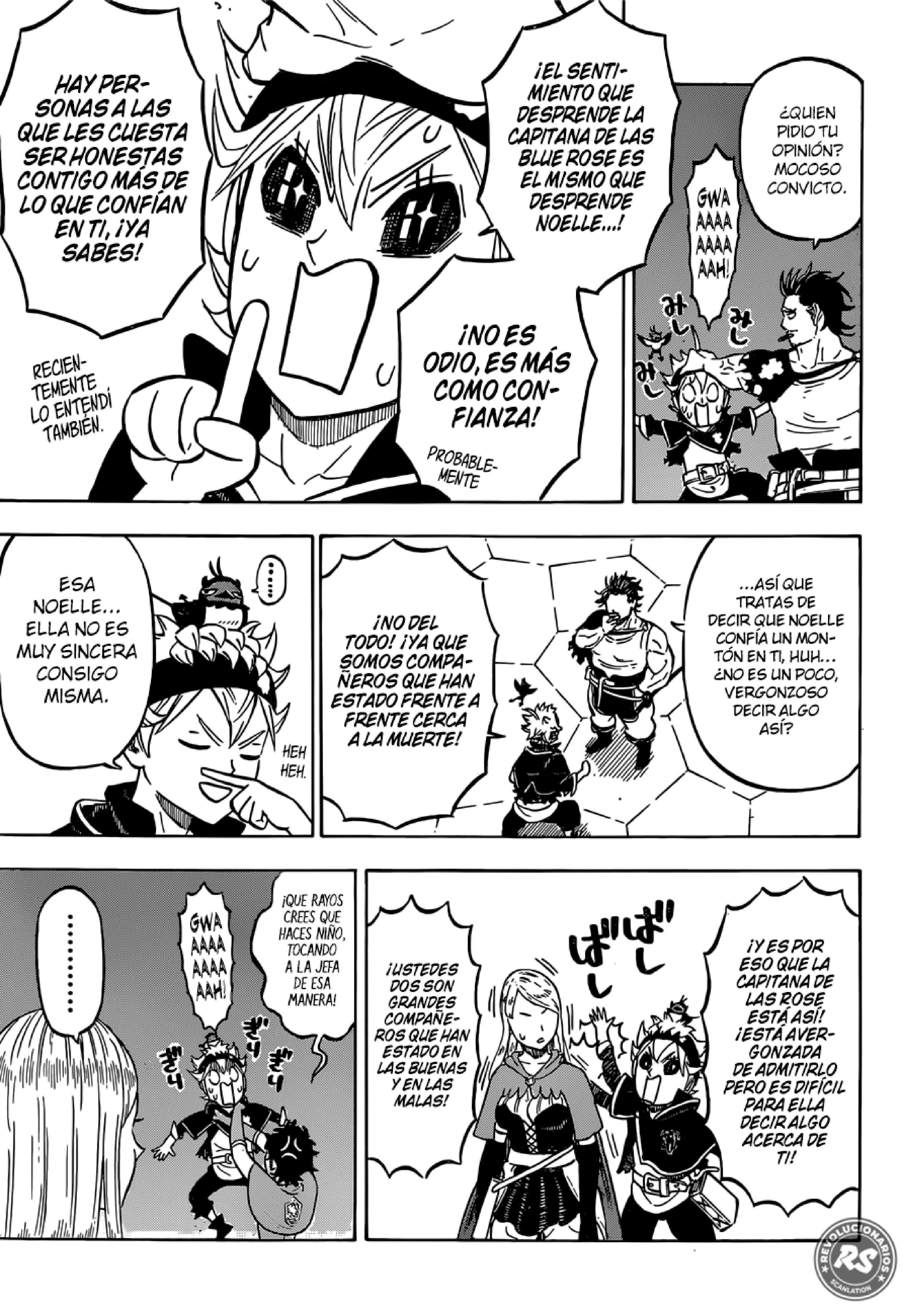 Read black Clover es Manga Online