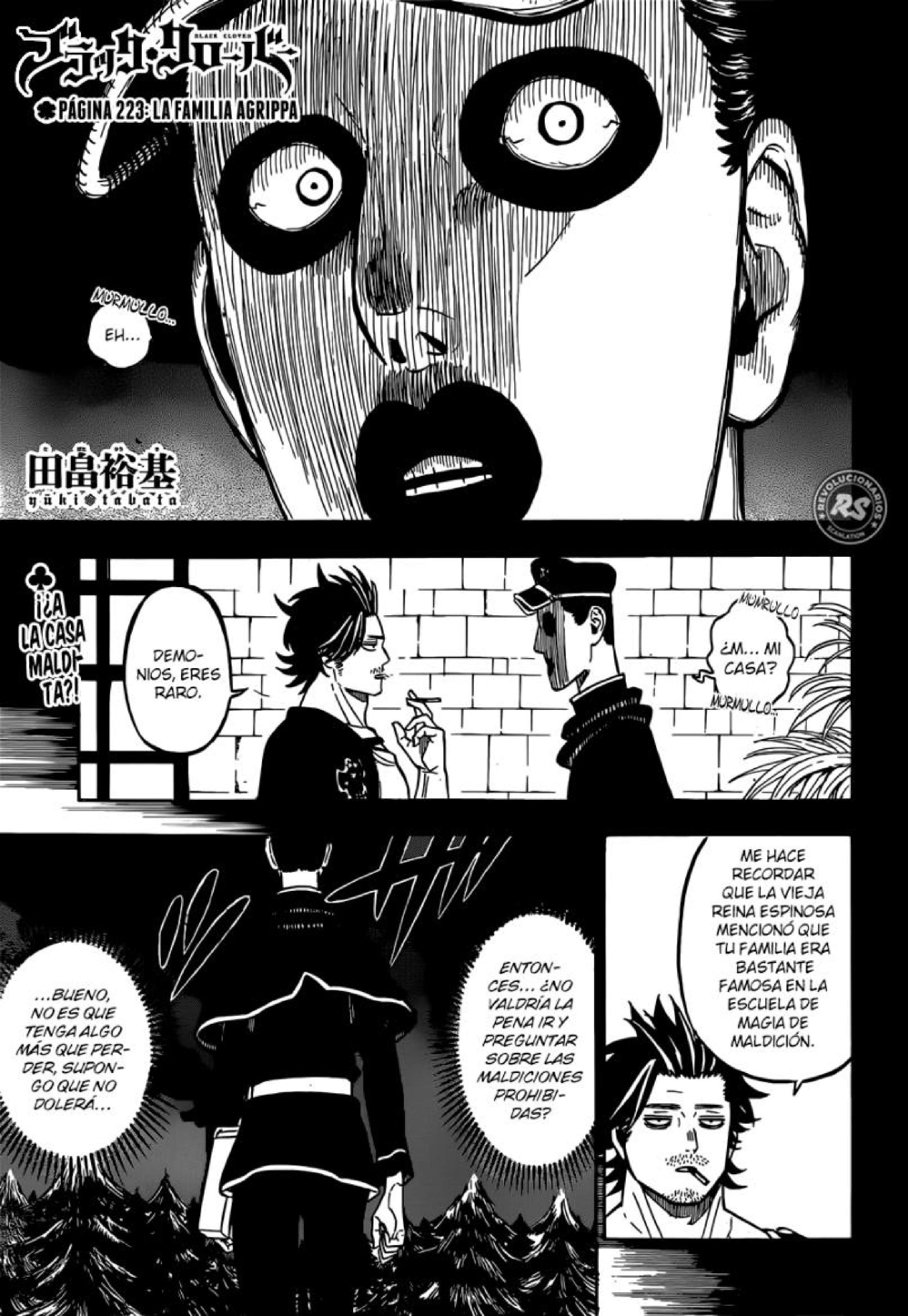 Read black Clover es Manga Online