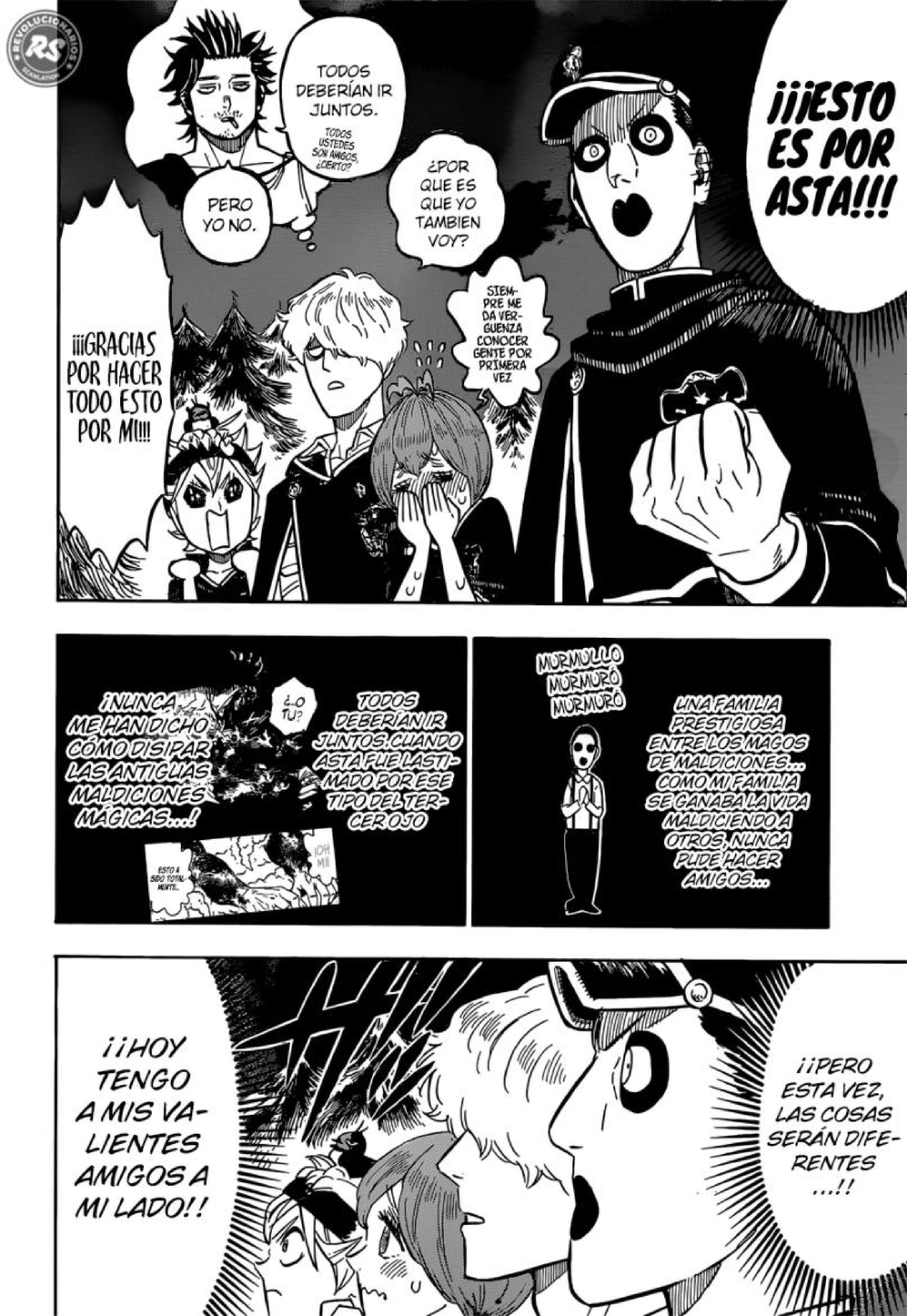 Read black Clover es Manga Online