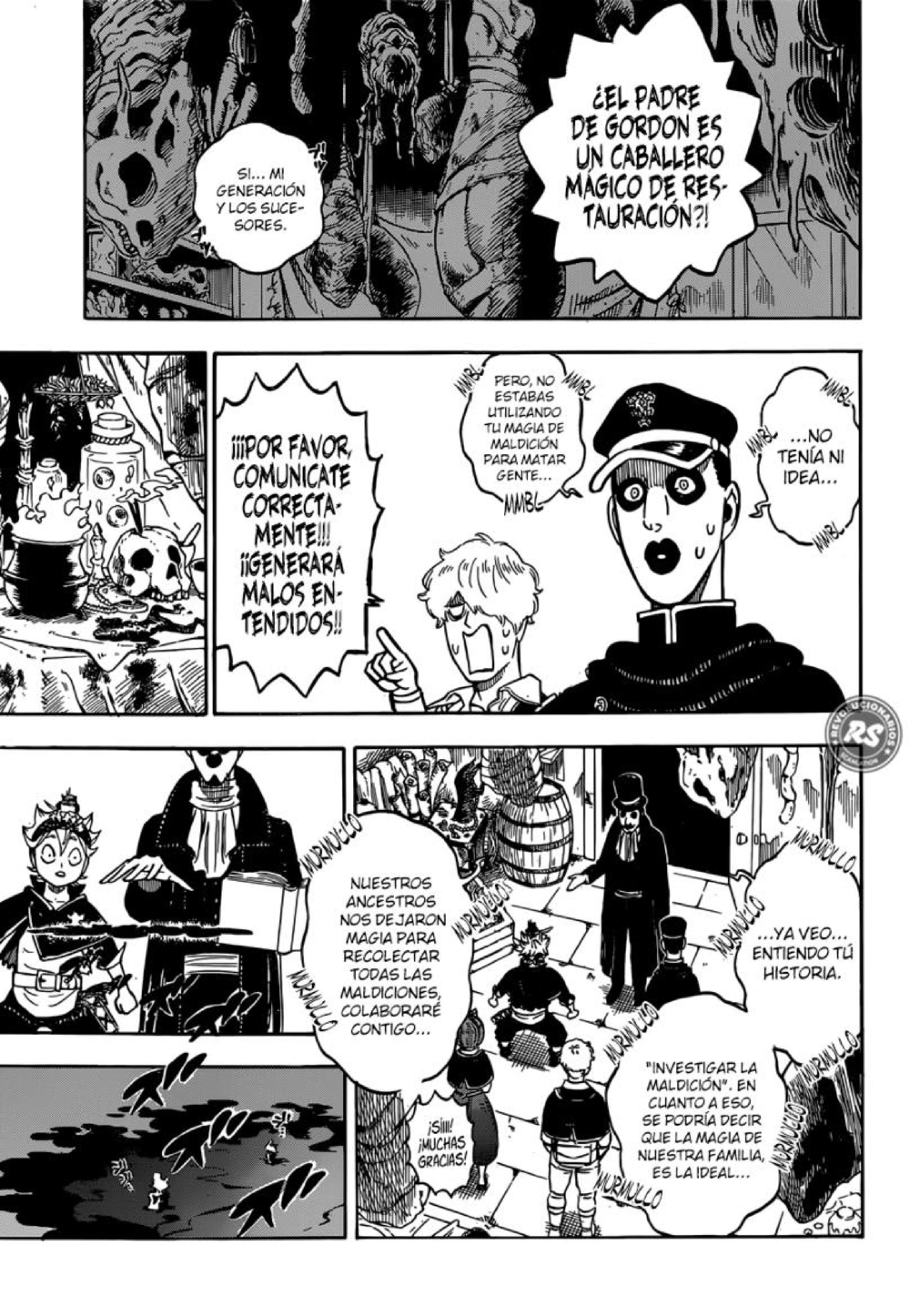 Read black Clover es Manga Online