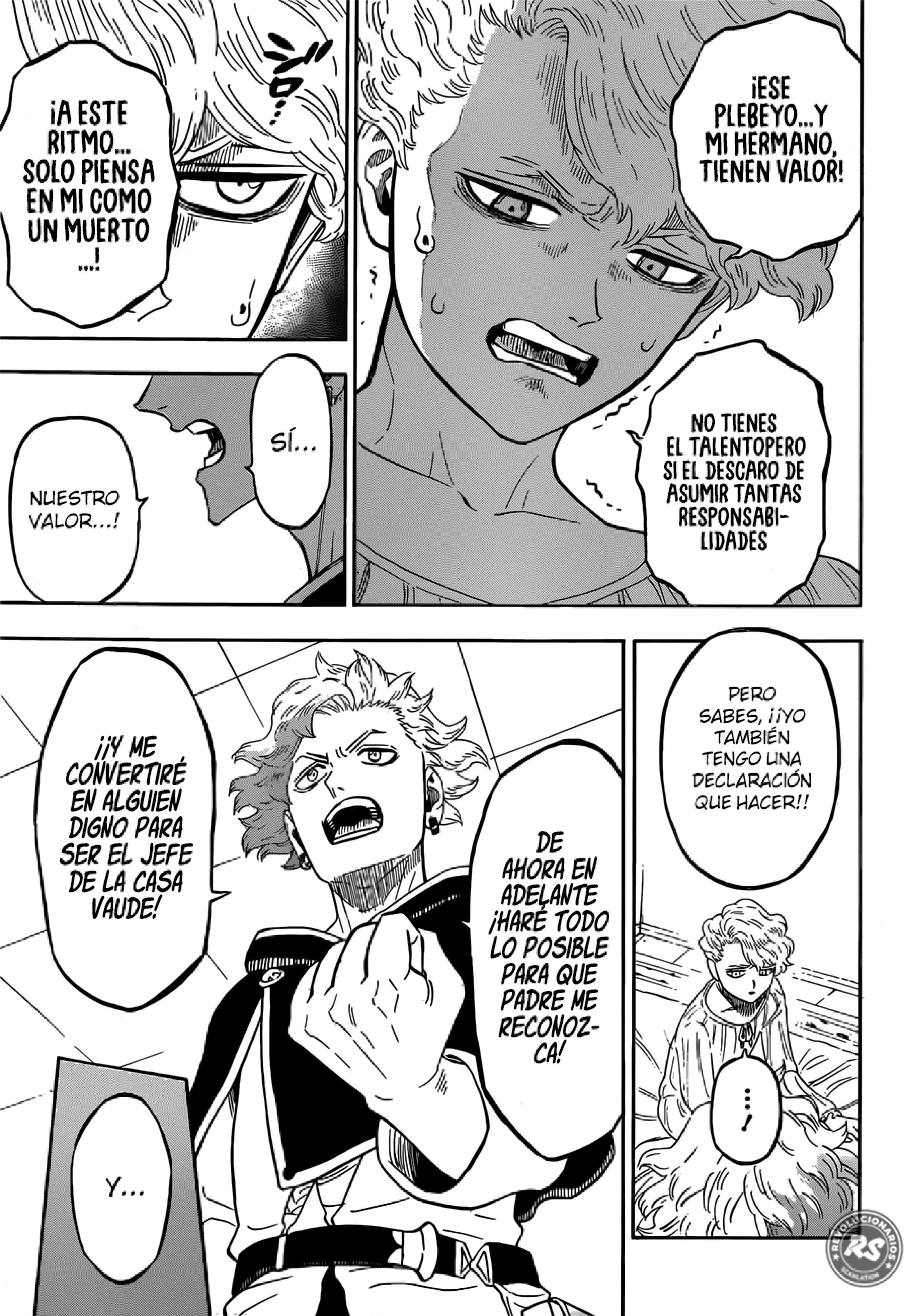 Read black Clover es Manga Online