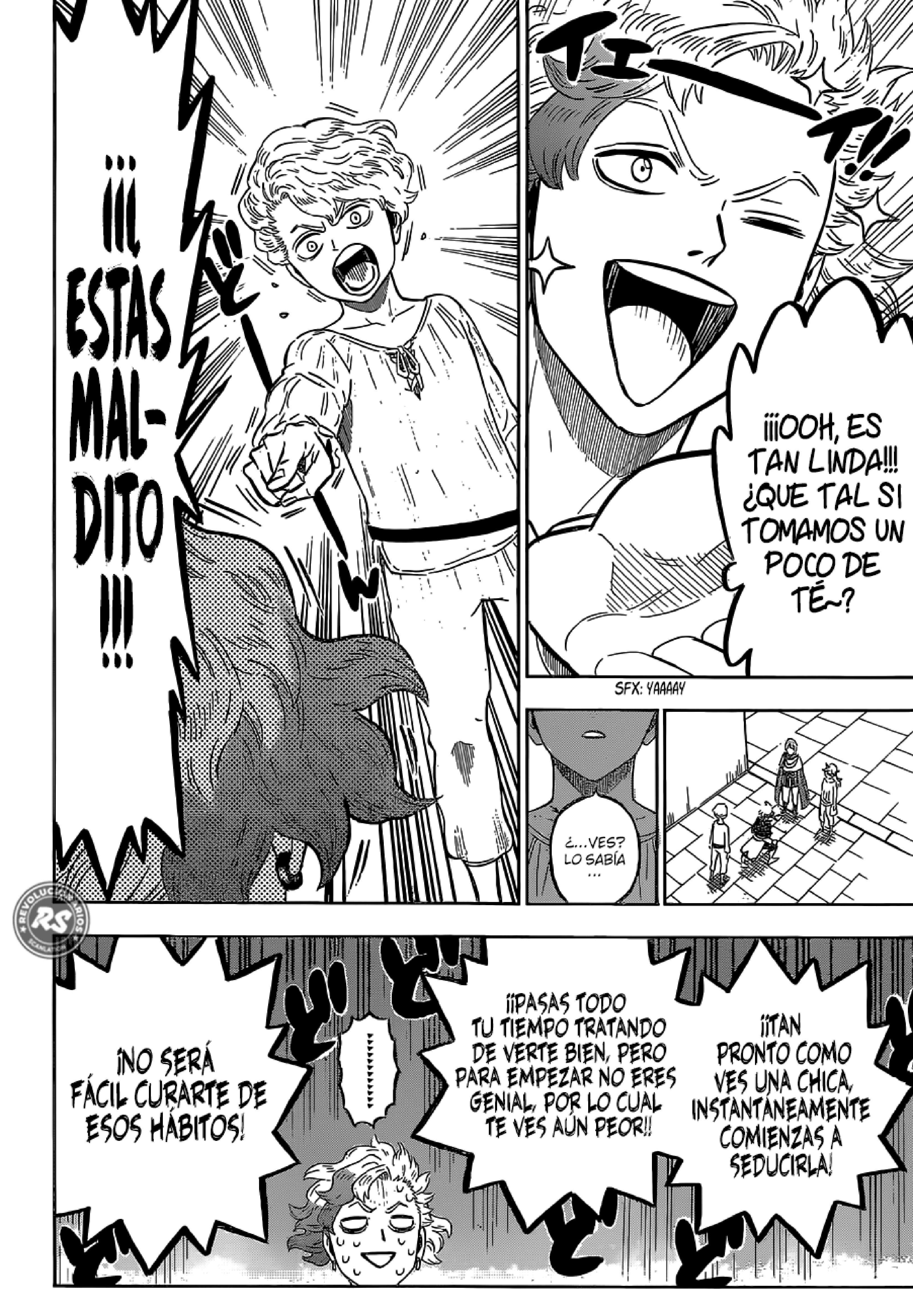 Read black Clover es Manga Online