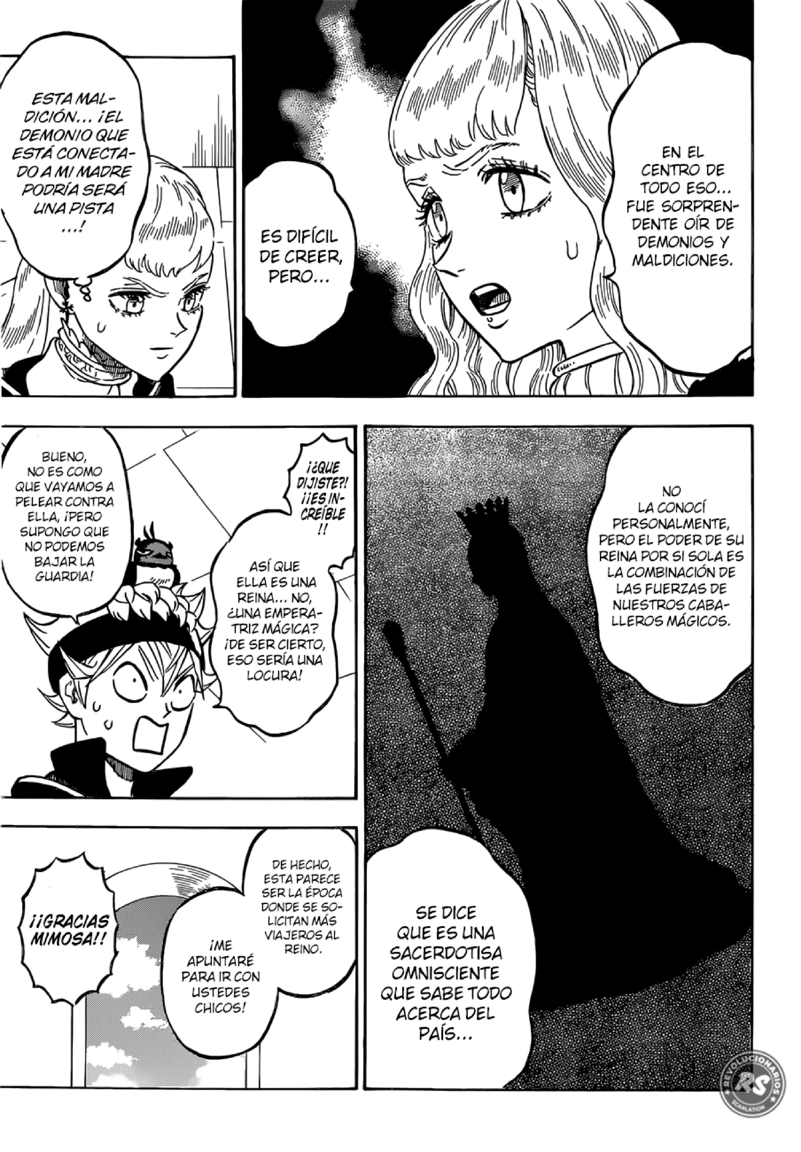 Read black Clover es Manga Online