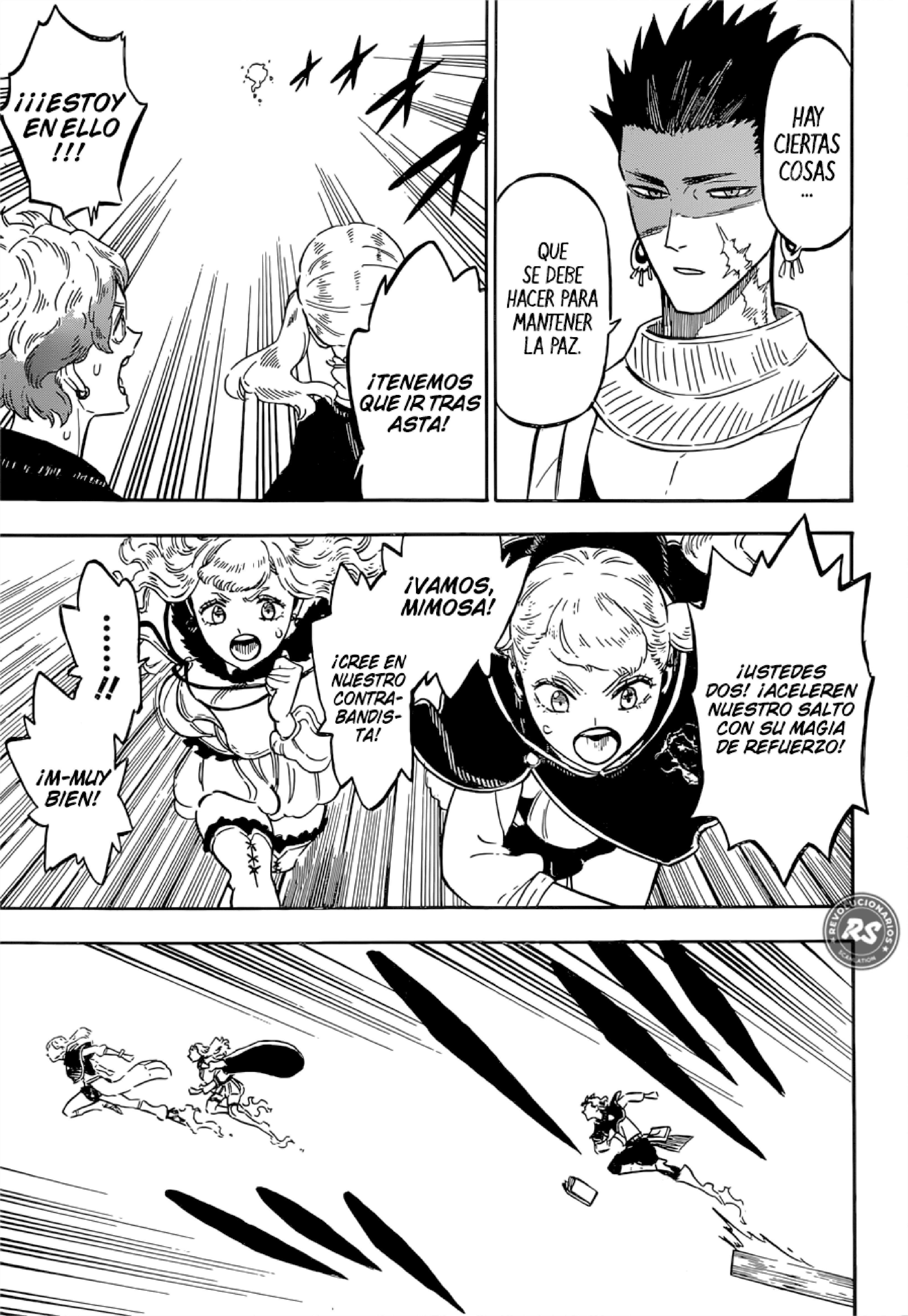 Read black Clover es Manga Online