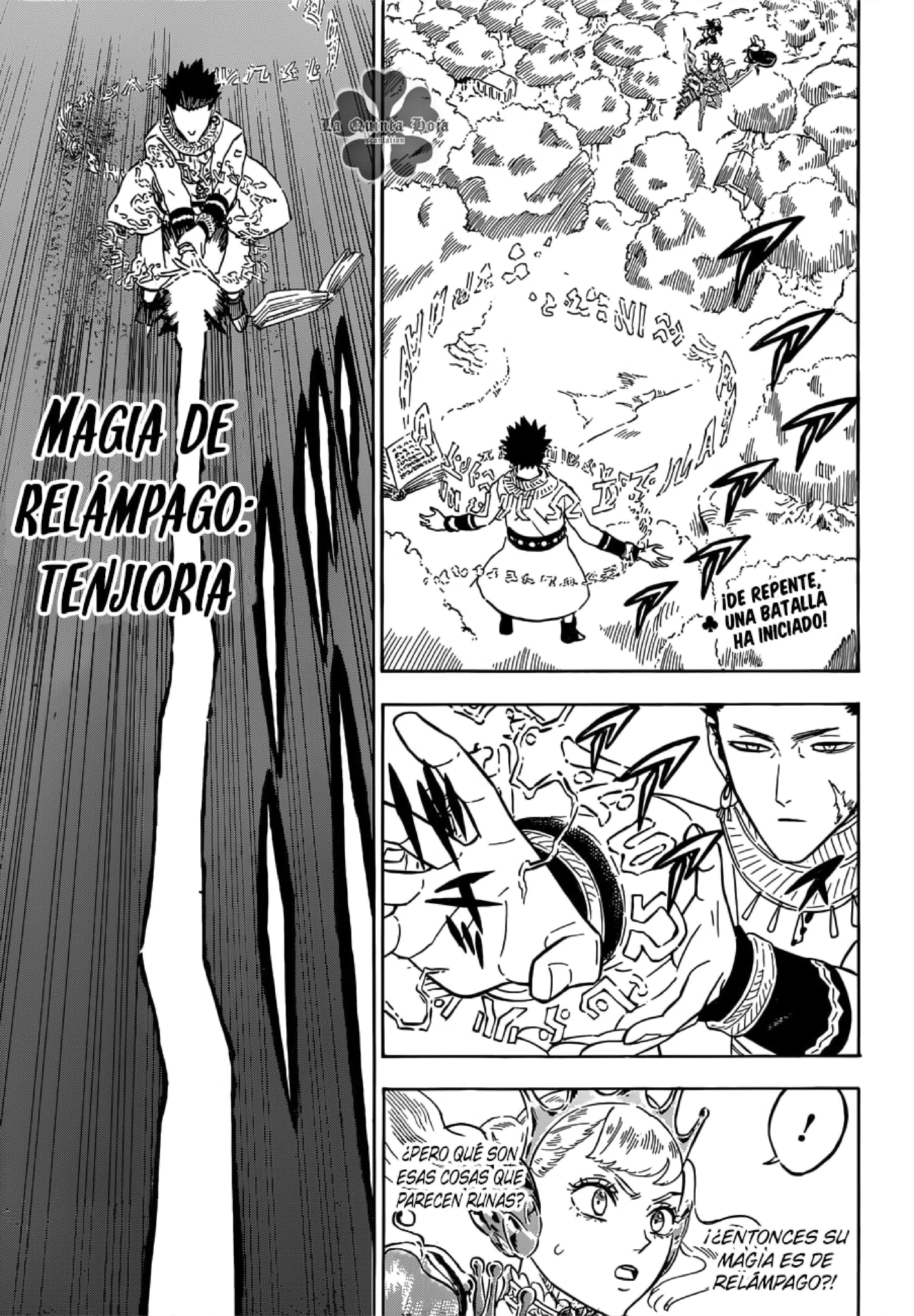 Read black Clover es Manga Online