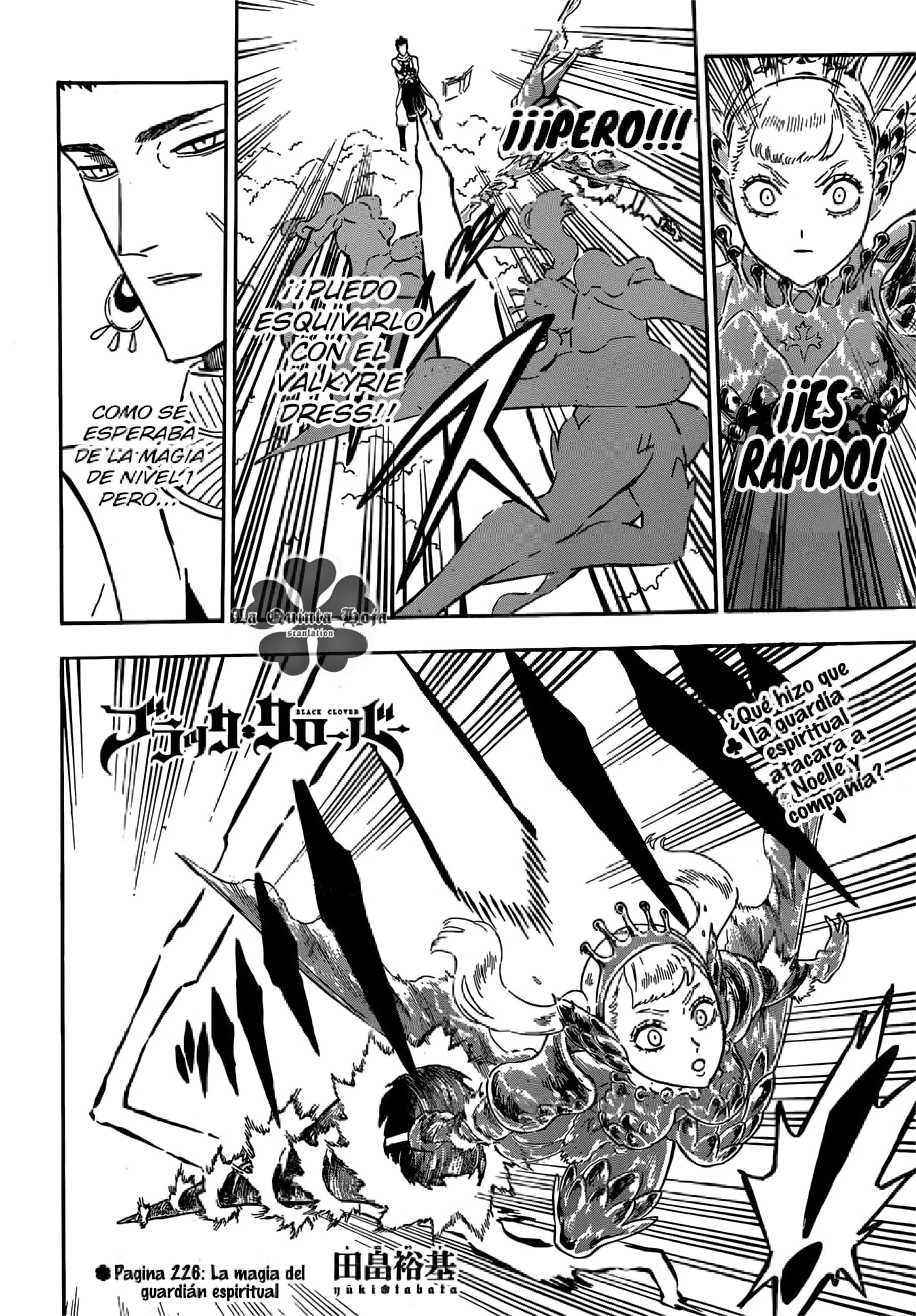Read black Clover es Manga Online