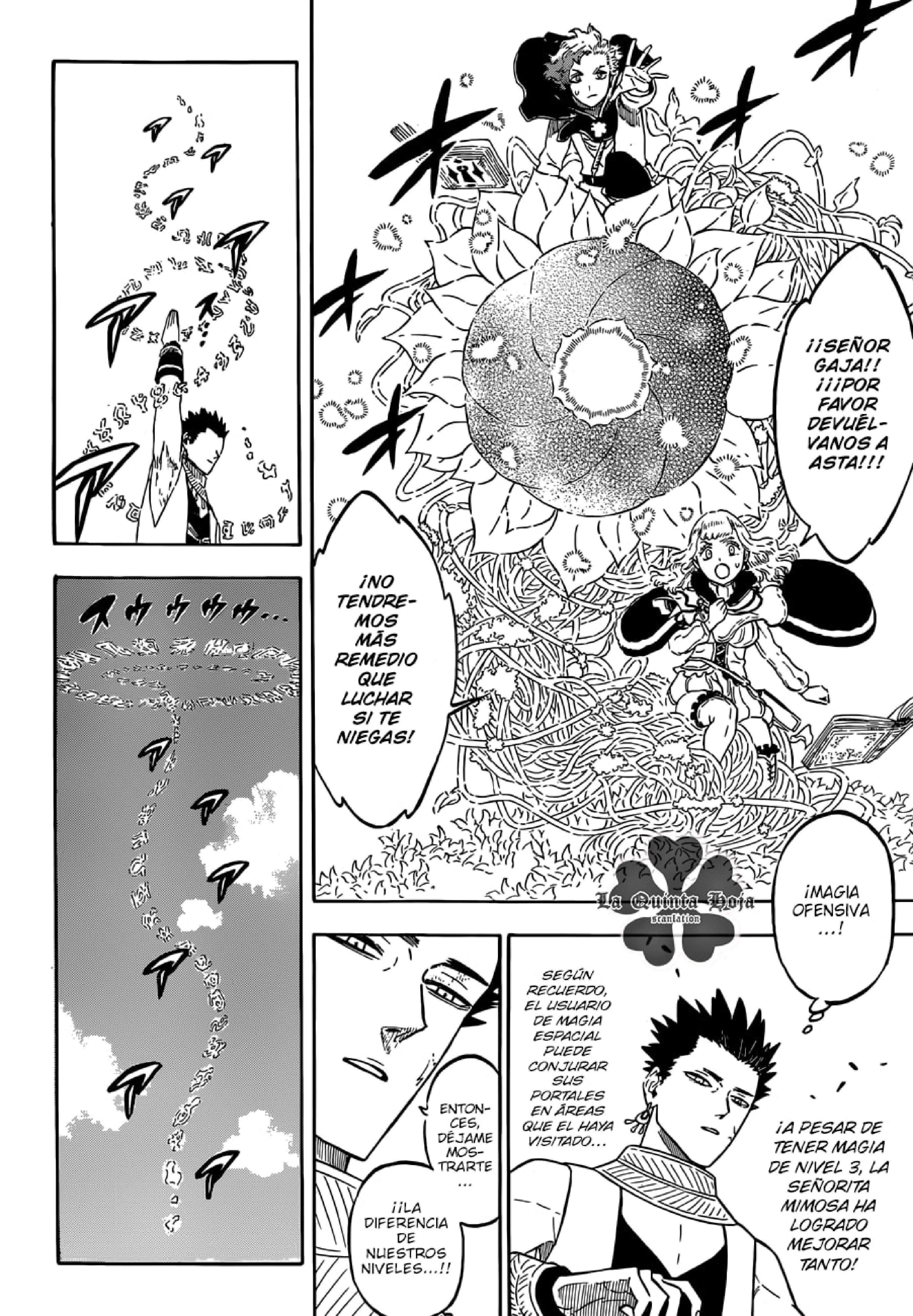Read black Clover es Manga Online