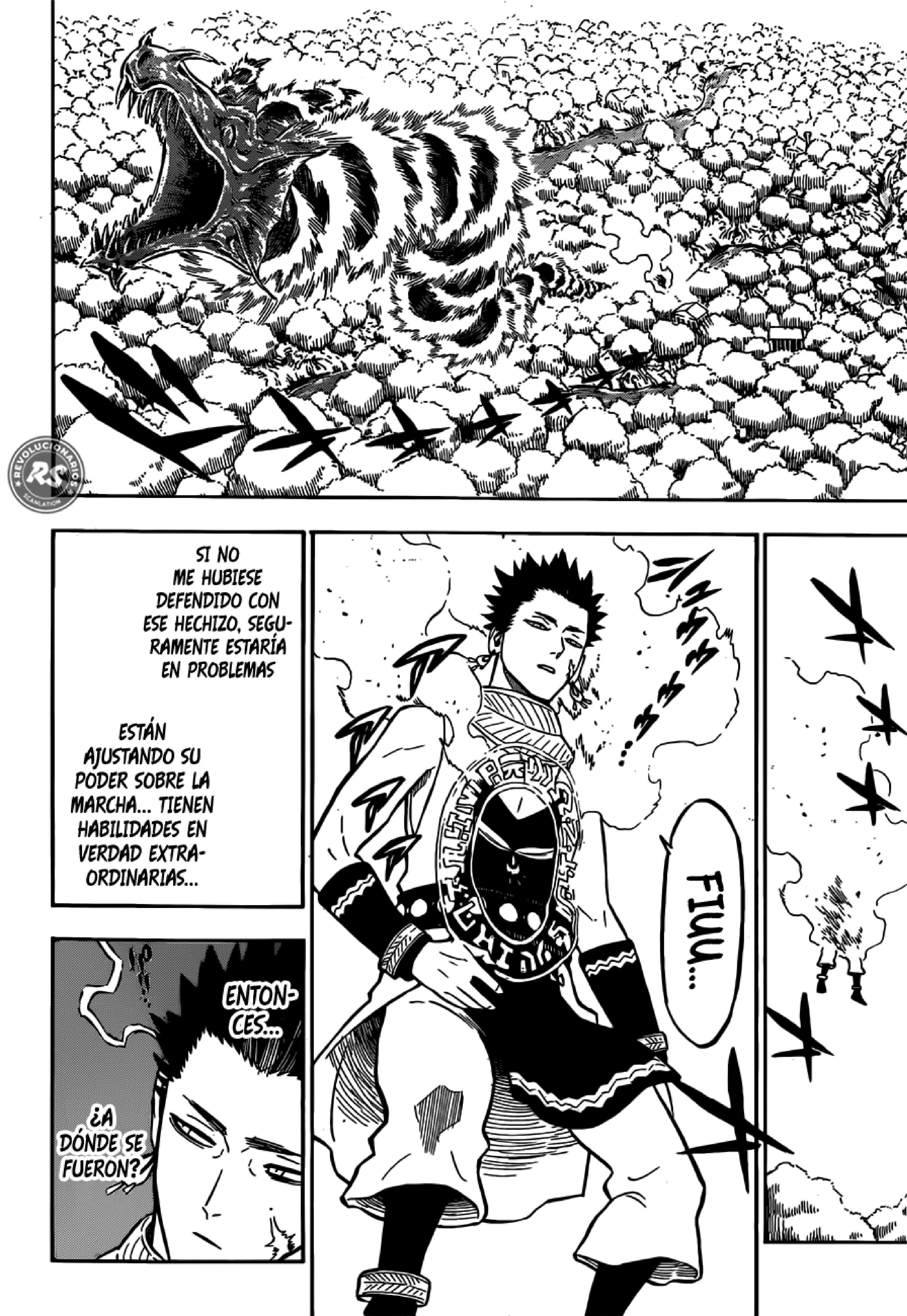 Read black Clover es Manga Online