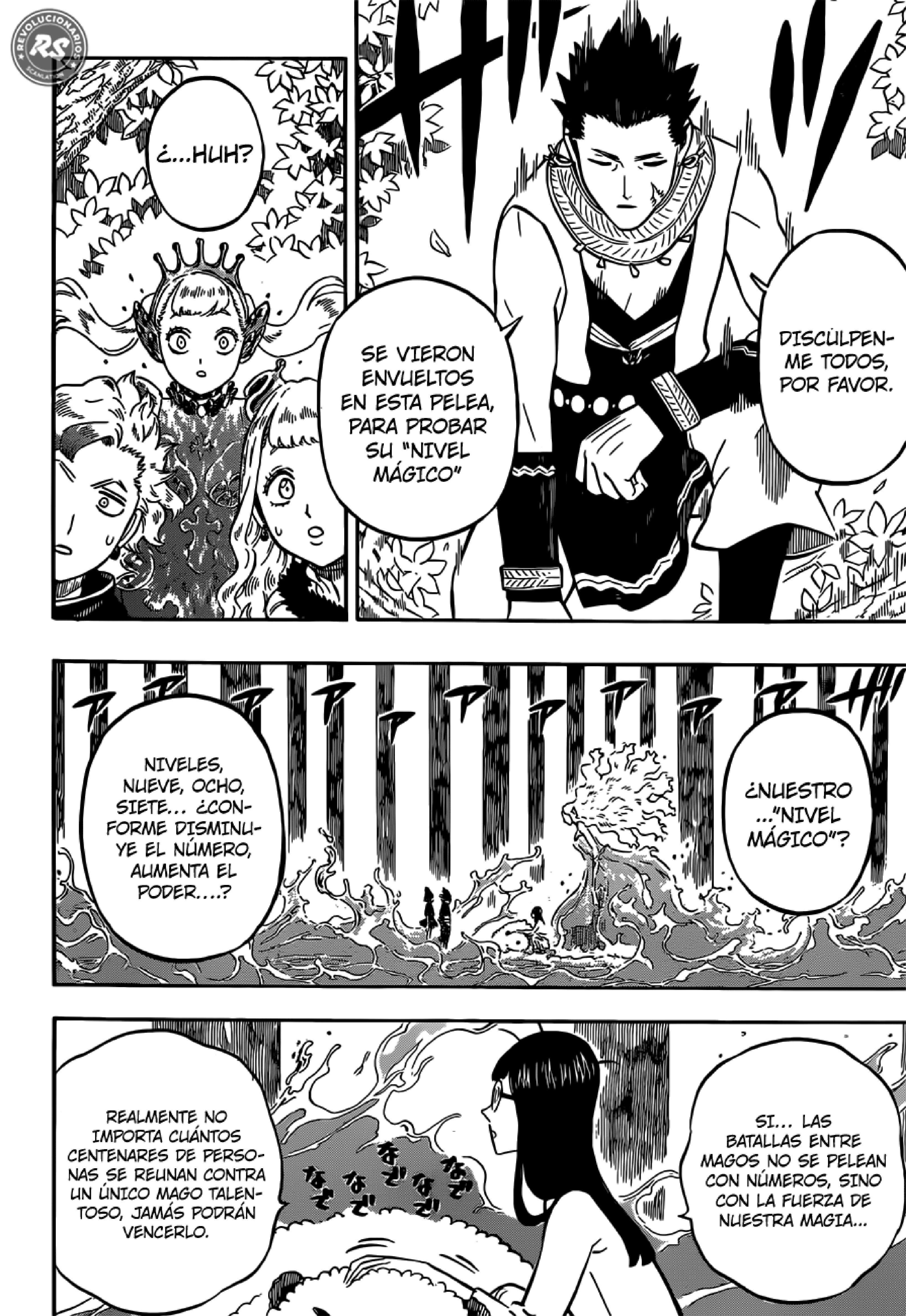 Read black Clover es Manga Online