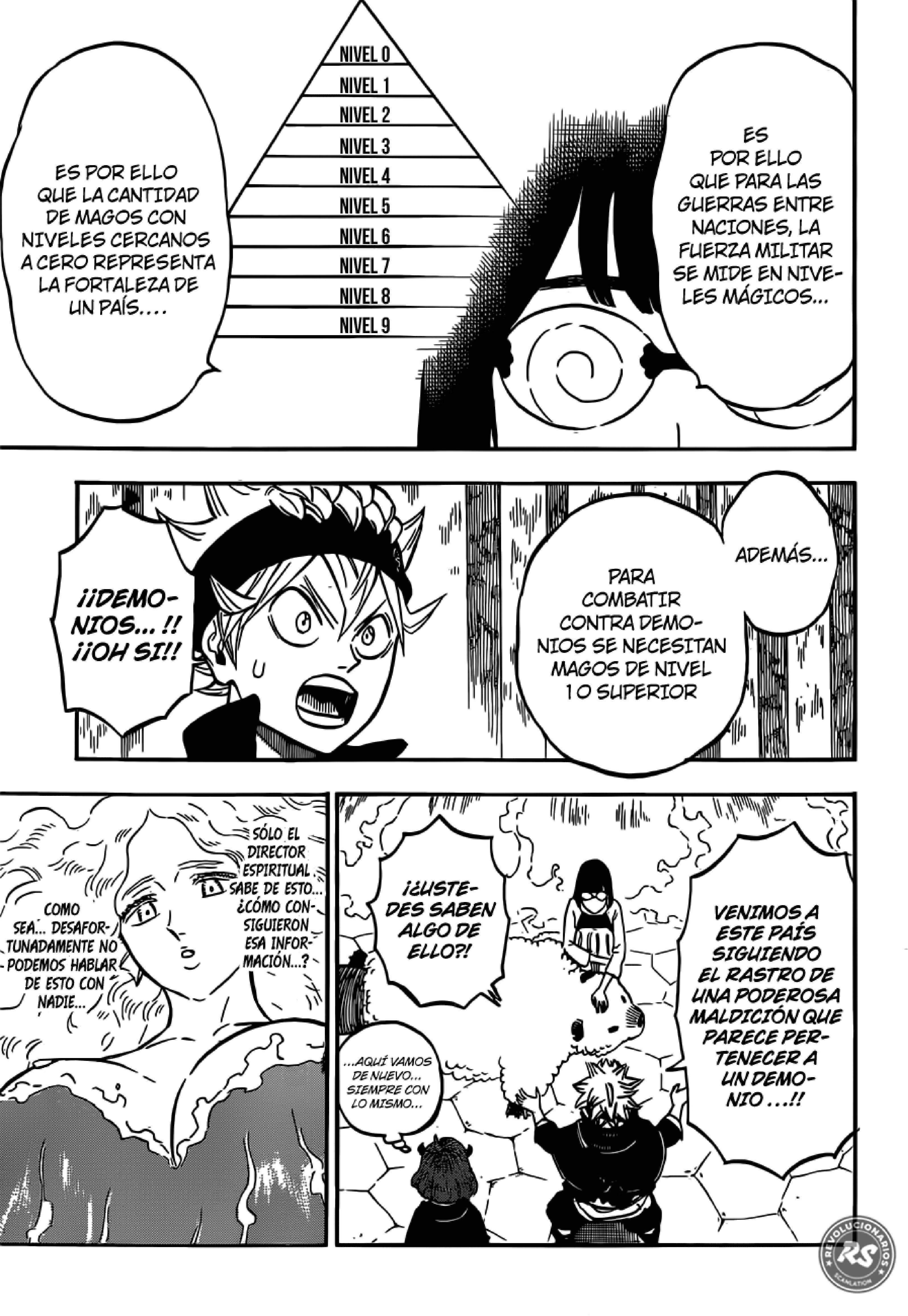 Read black Clover es Manga Online