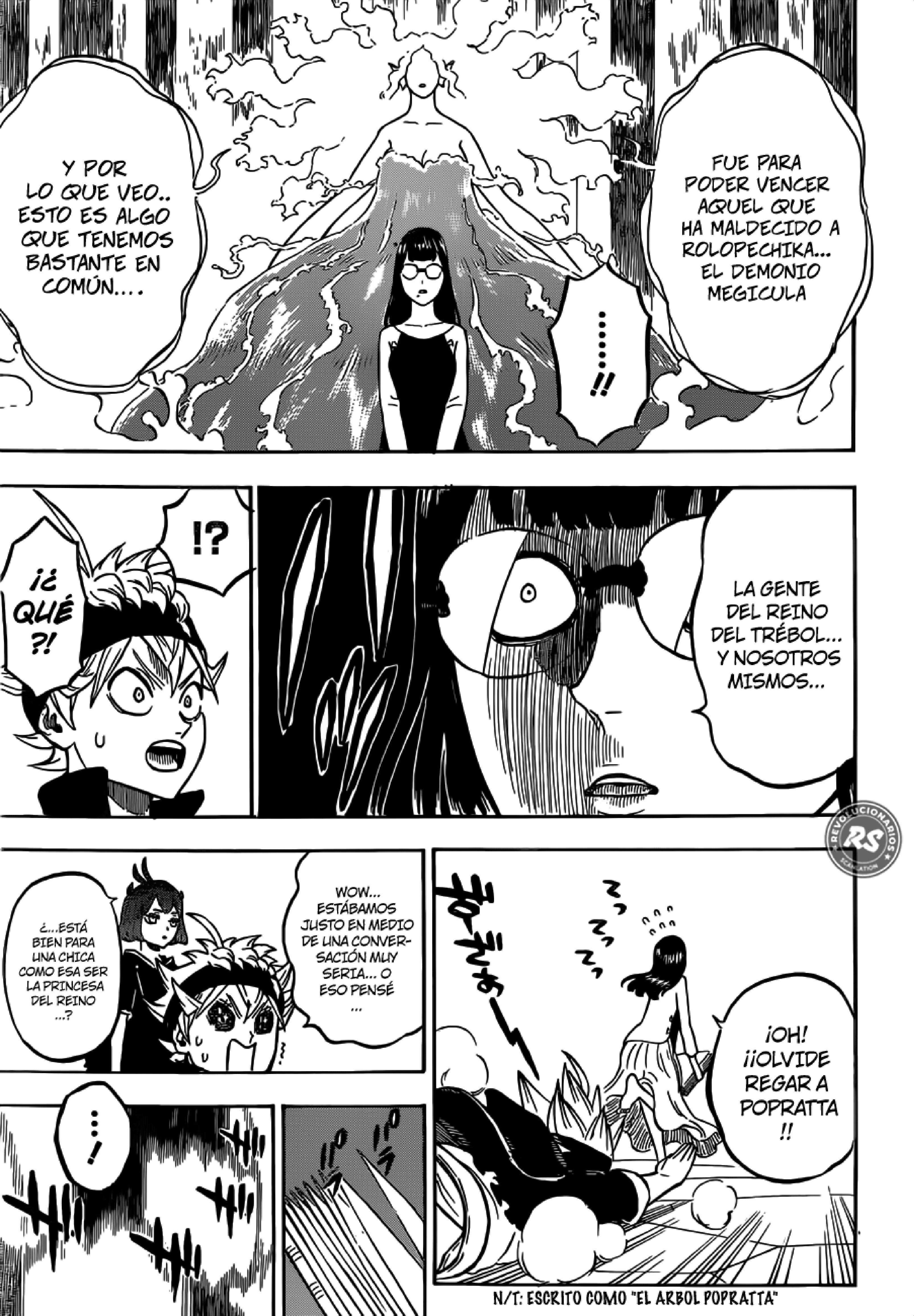 Read black Clover es Manga Online