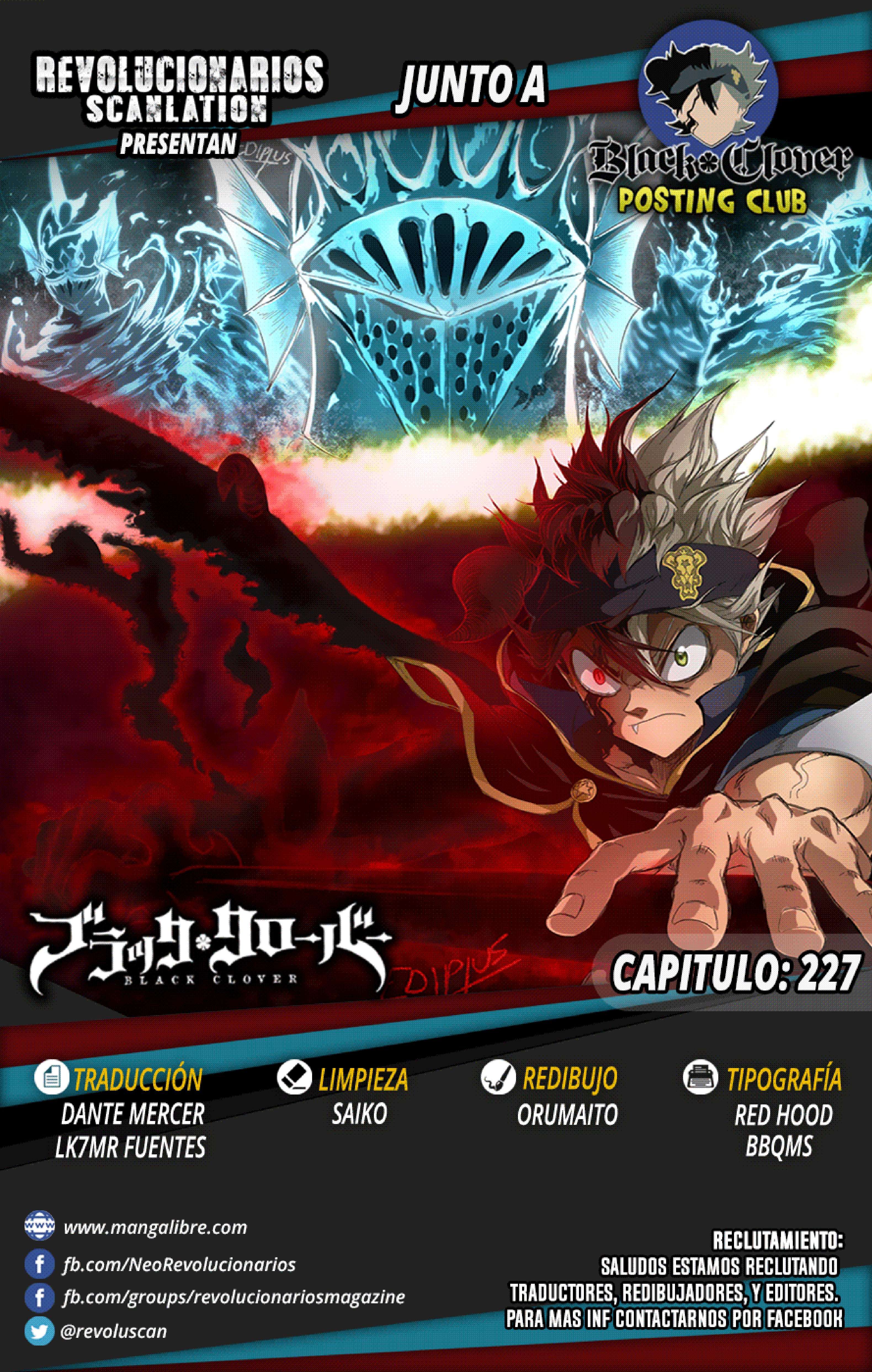 Read black Clover es Manga Online