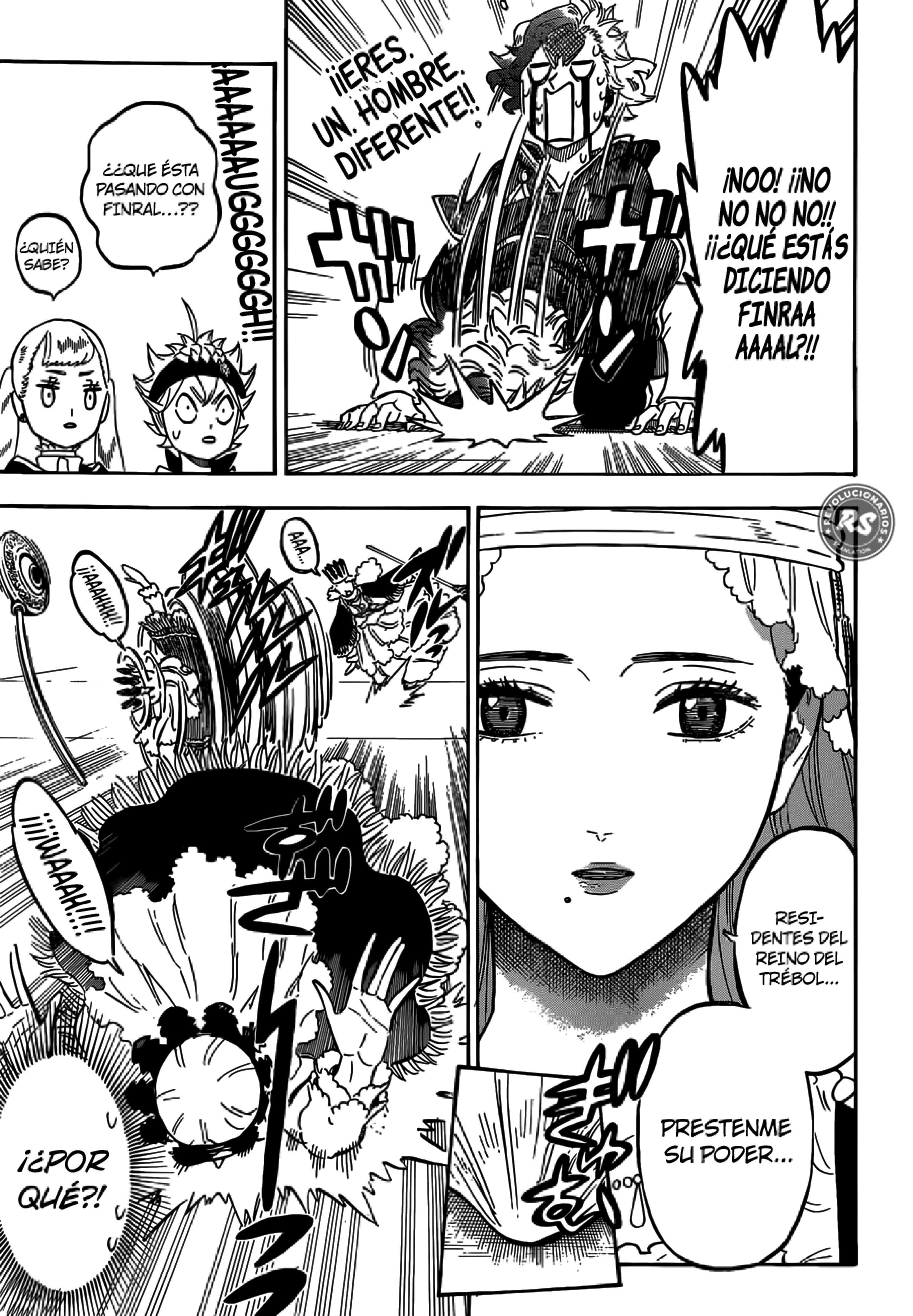Read black Clover es Manga Online