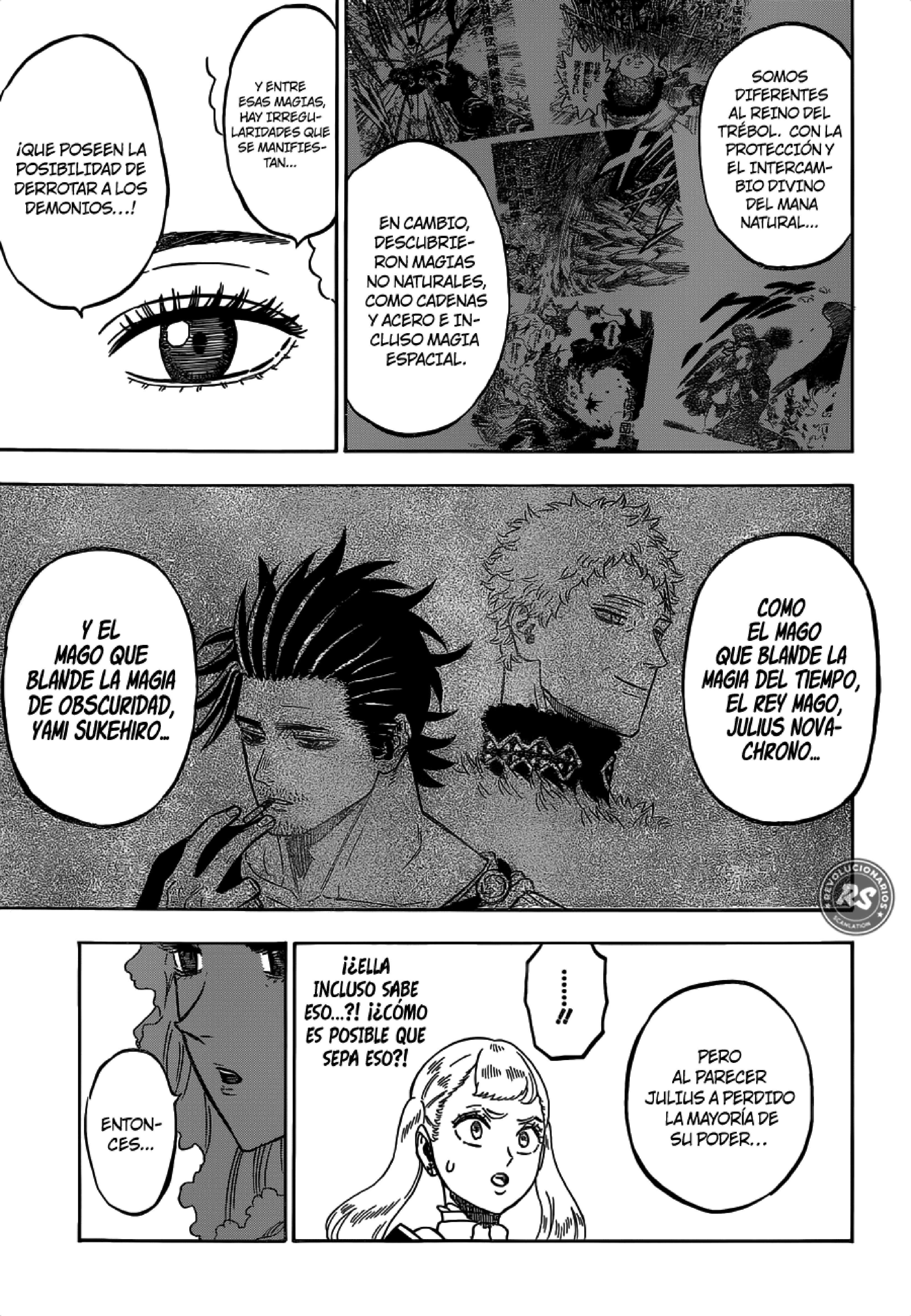 Read black Clover es Manga Online