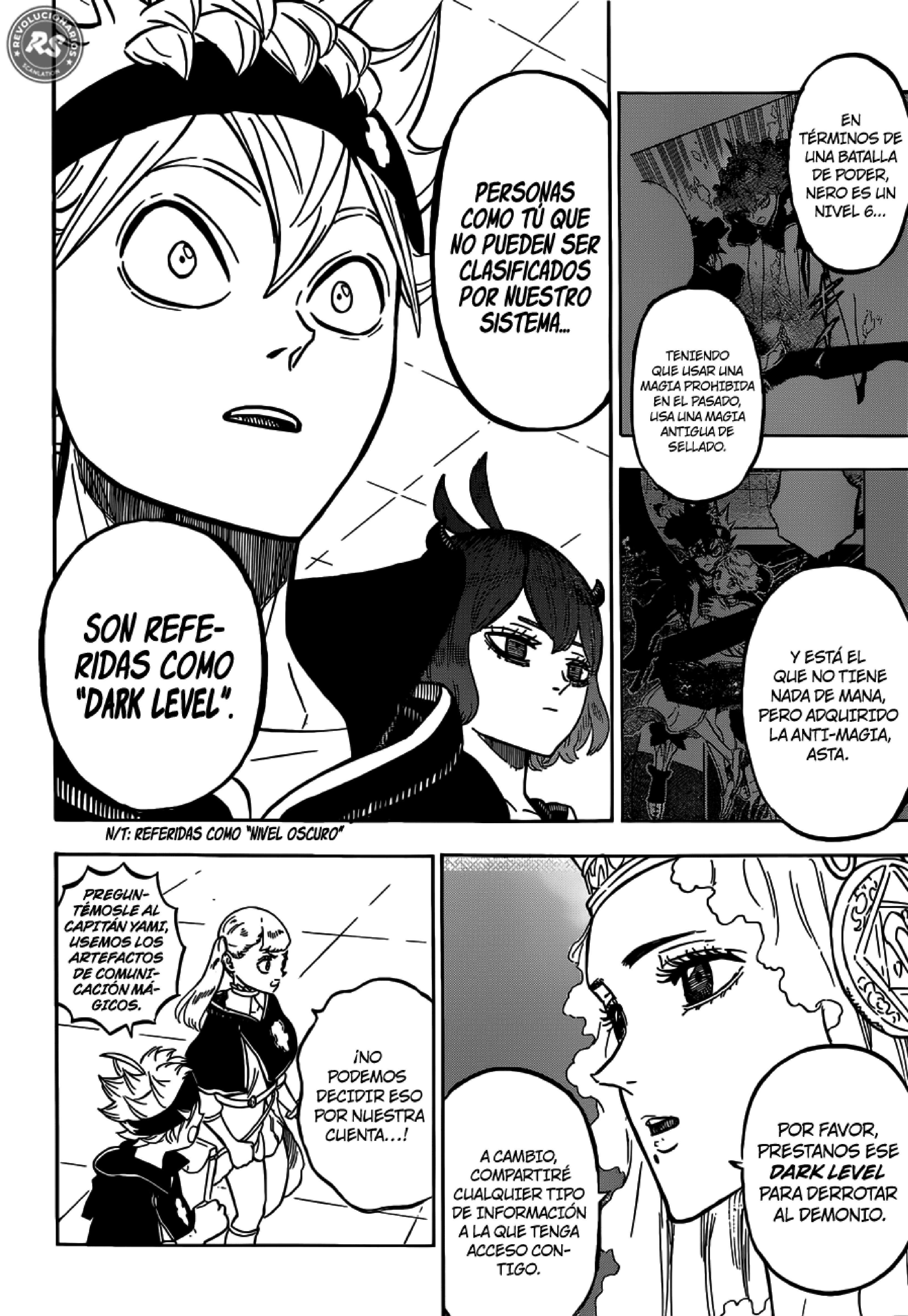 Read black Clover es Manga Online