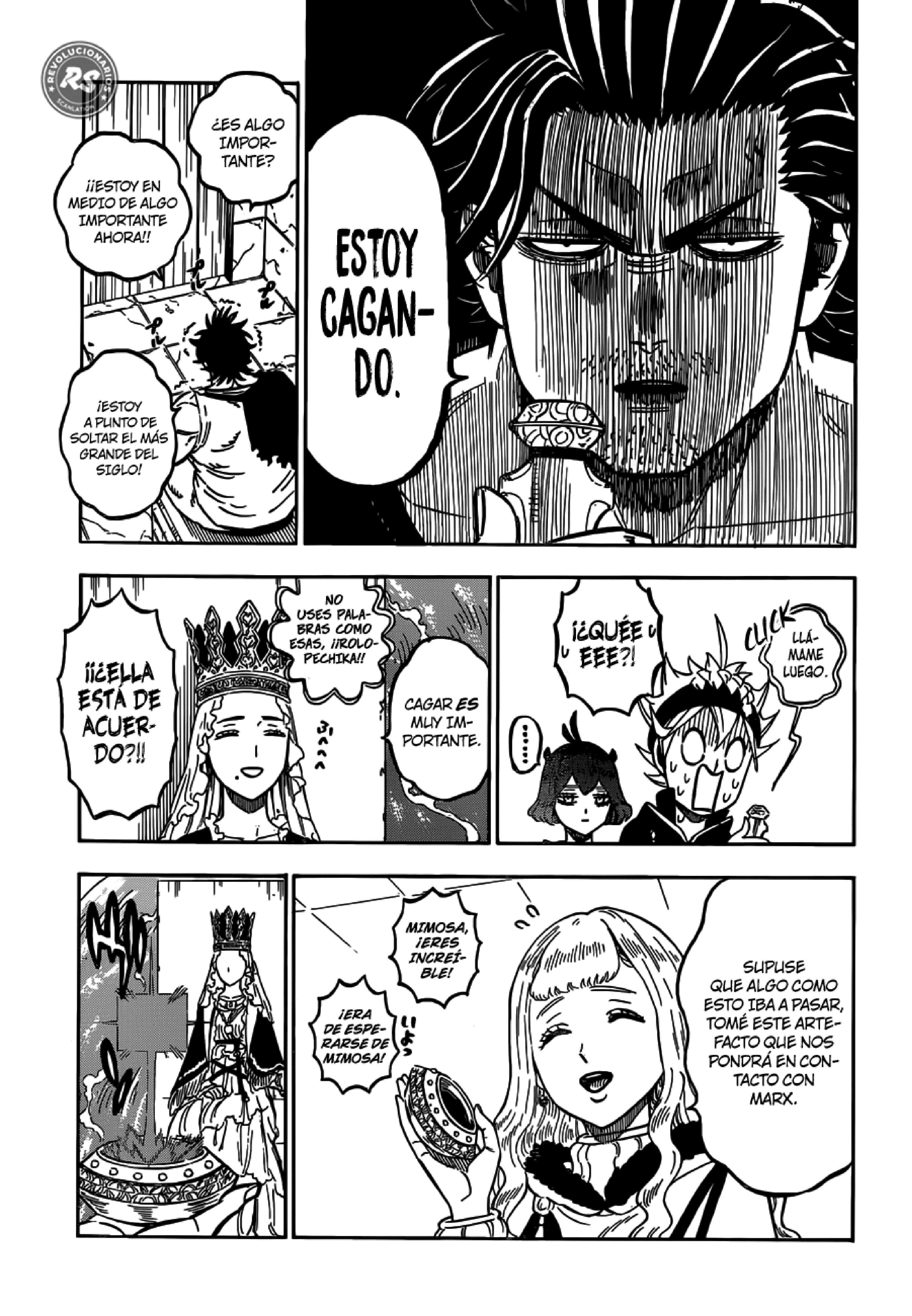 Read black Clover es Manga Online
