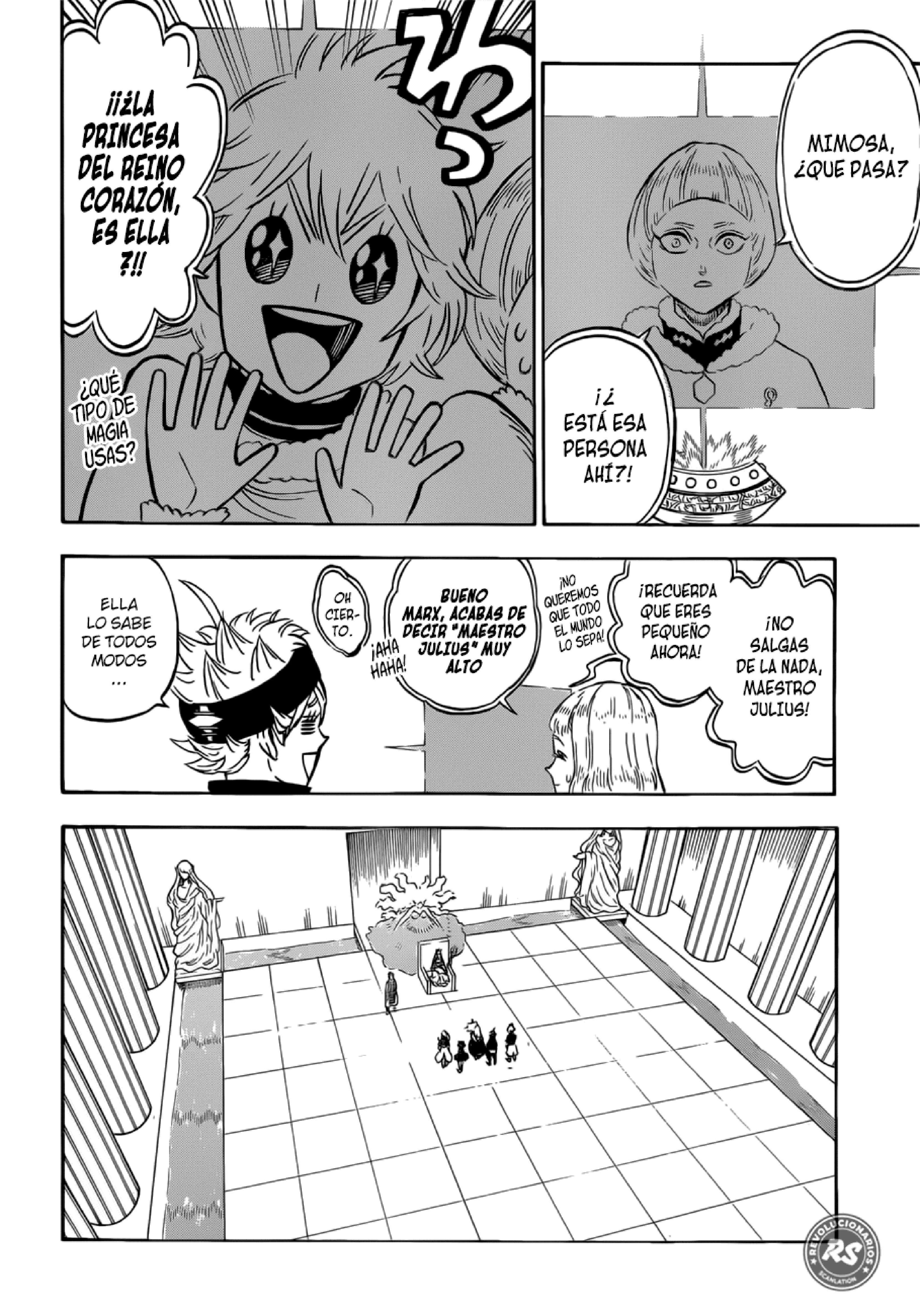 Read black Clover es Manga Online