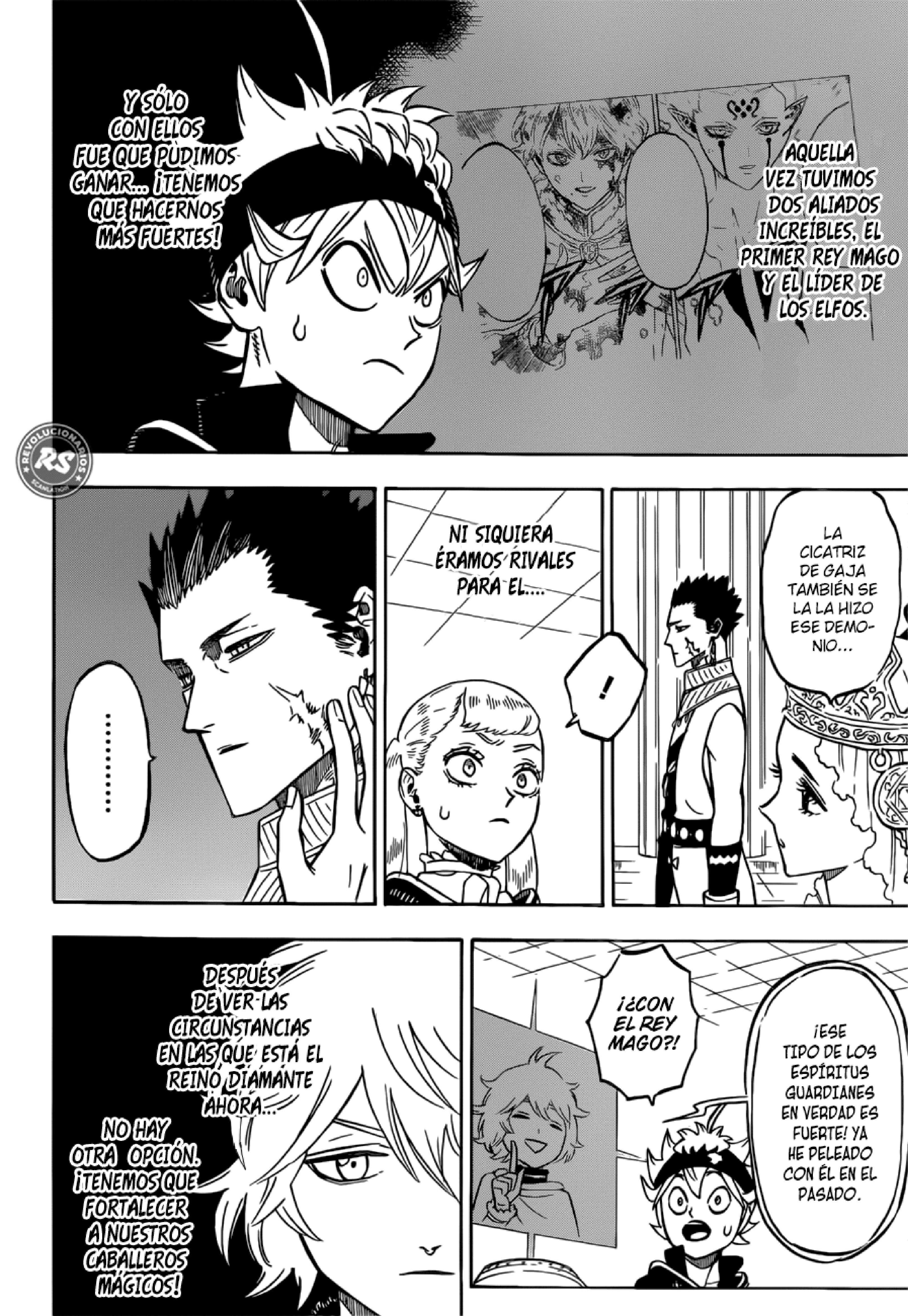 Read black Clover es Manga Online
