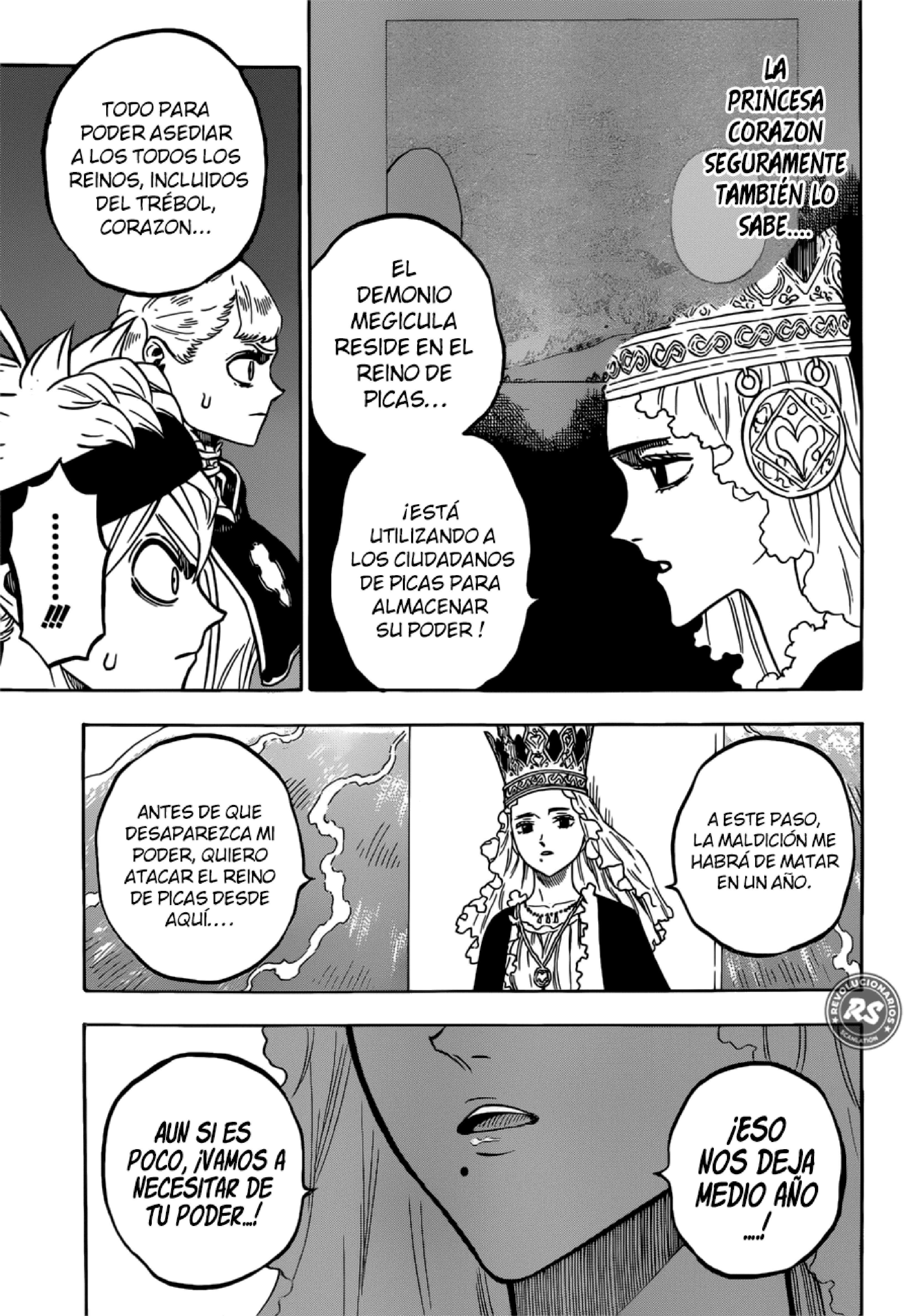 Read black Clover es Manga Online